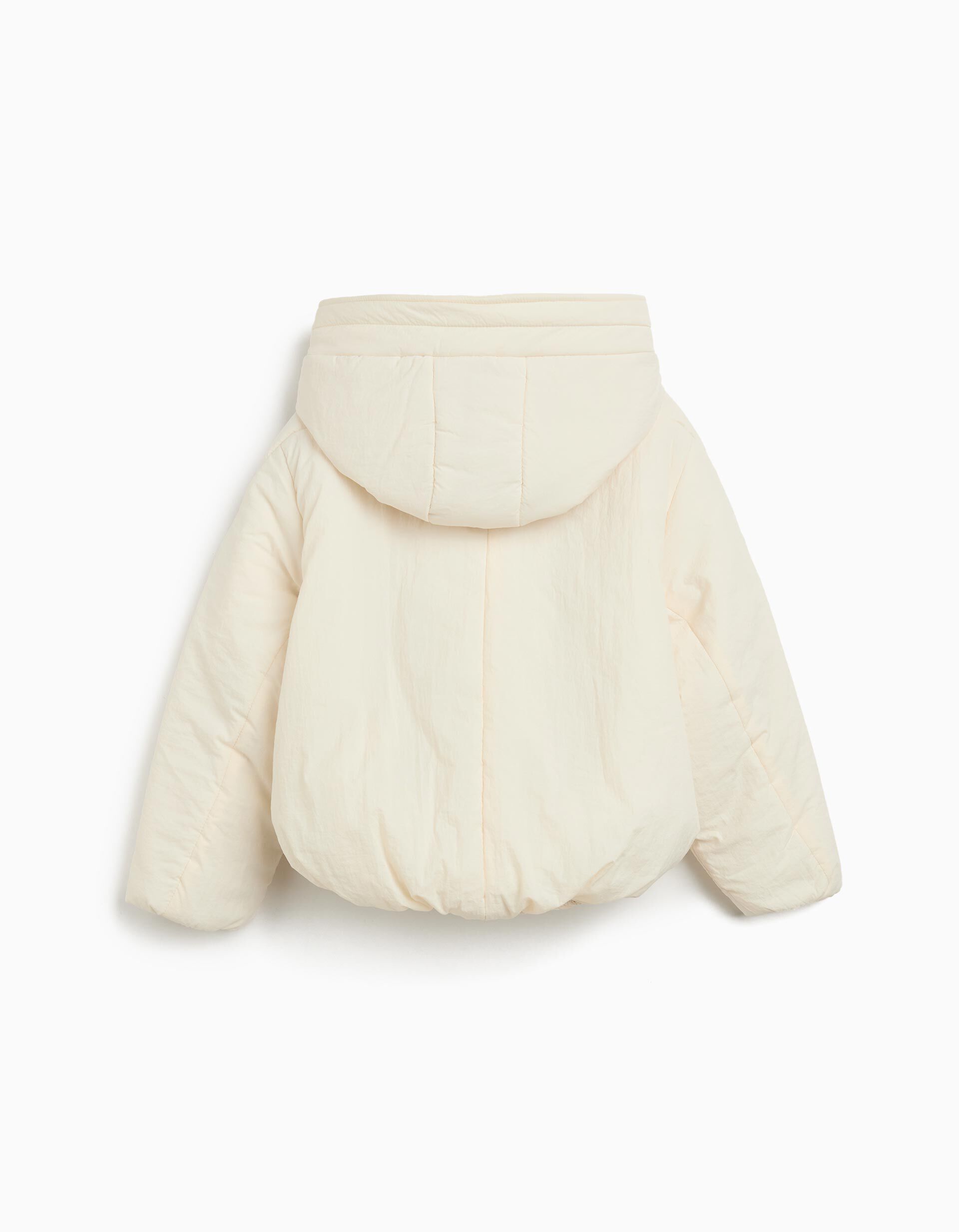 Comprar Online Casaco Acolchoado, Menina, Bege Claro