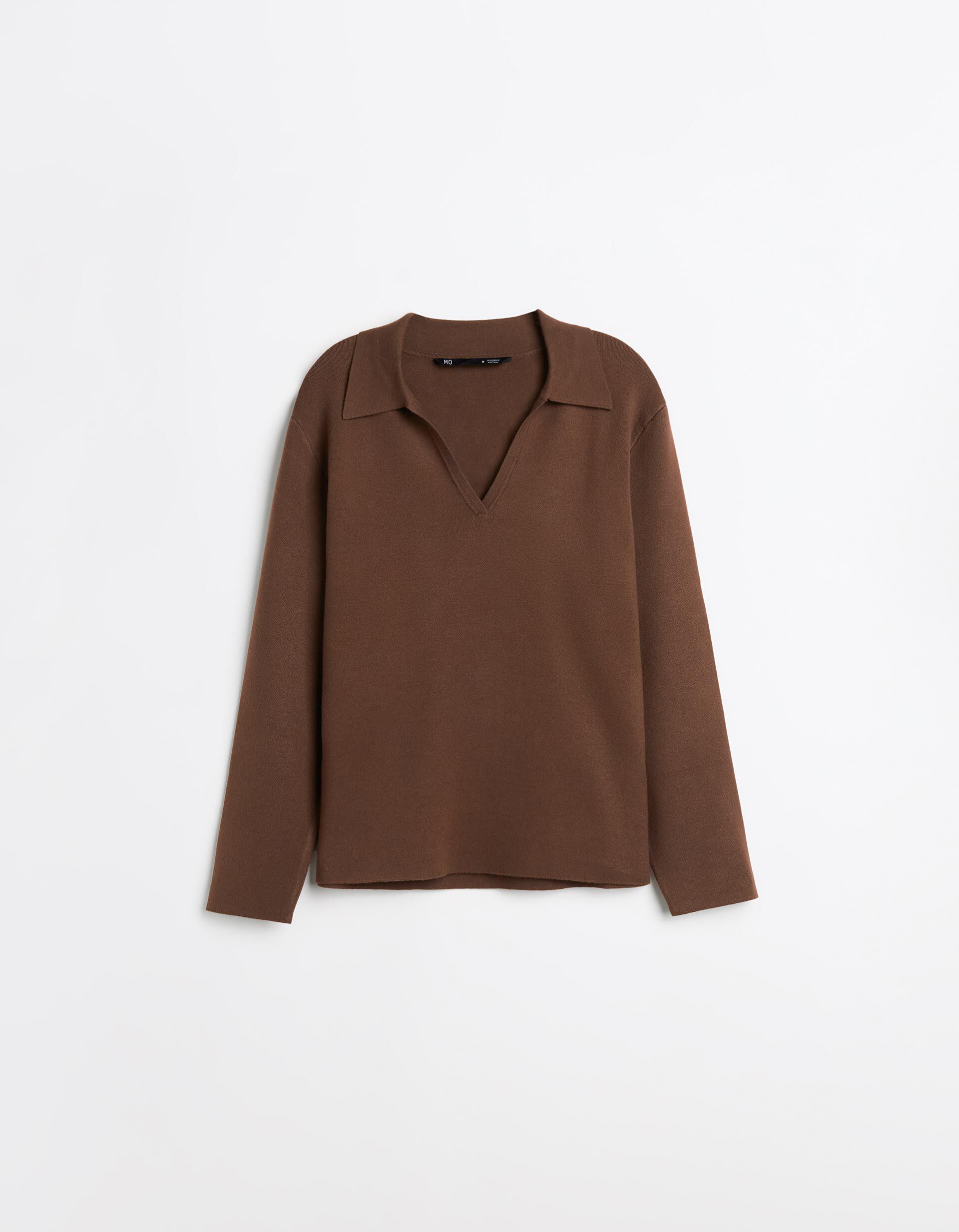 Comprar Online Polo de Malha, Mulher, Castanho Escuro