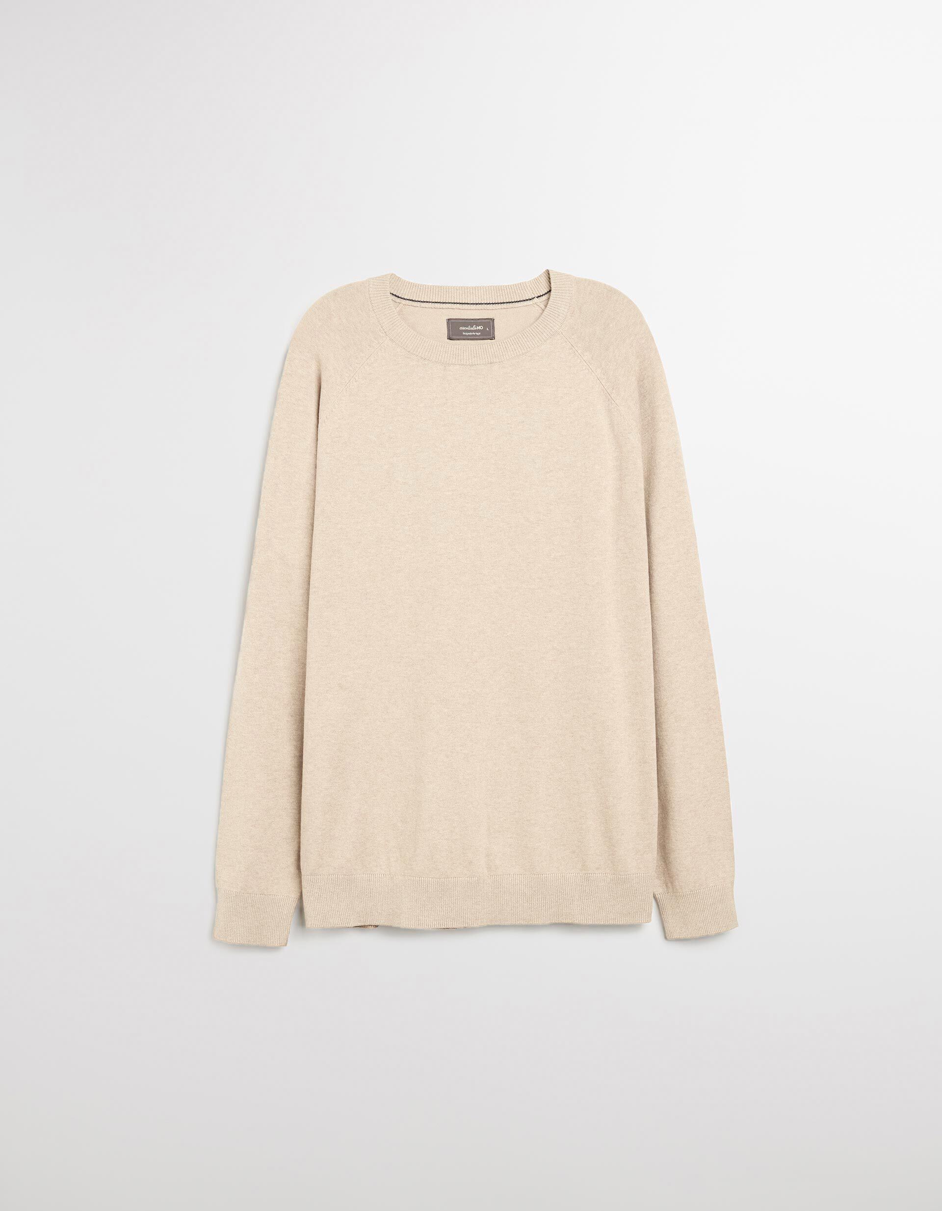 Comprar Online Camisola de Malha, Homem, Bege Claro