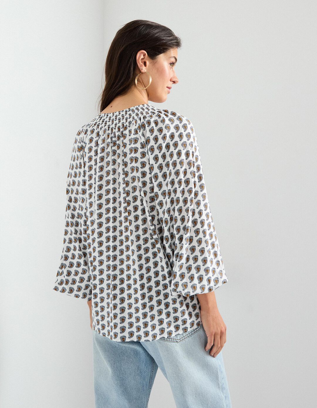 Blusa Viscose, Mulher, Branco