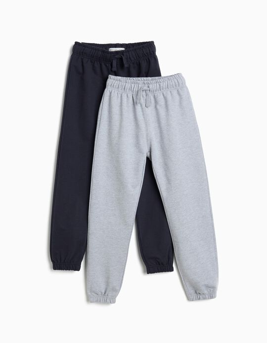 Comprar Online Pack 2 Joggers de Felpa, Menino, Multicor