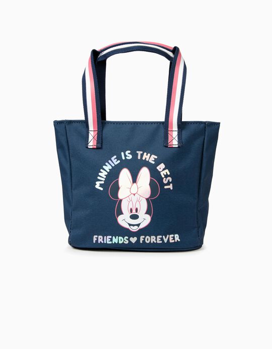 Bolsa para Menina 'Minnie is the Best', Azul Escuro