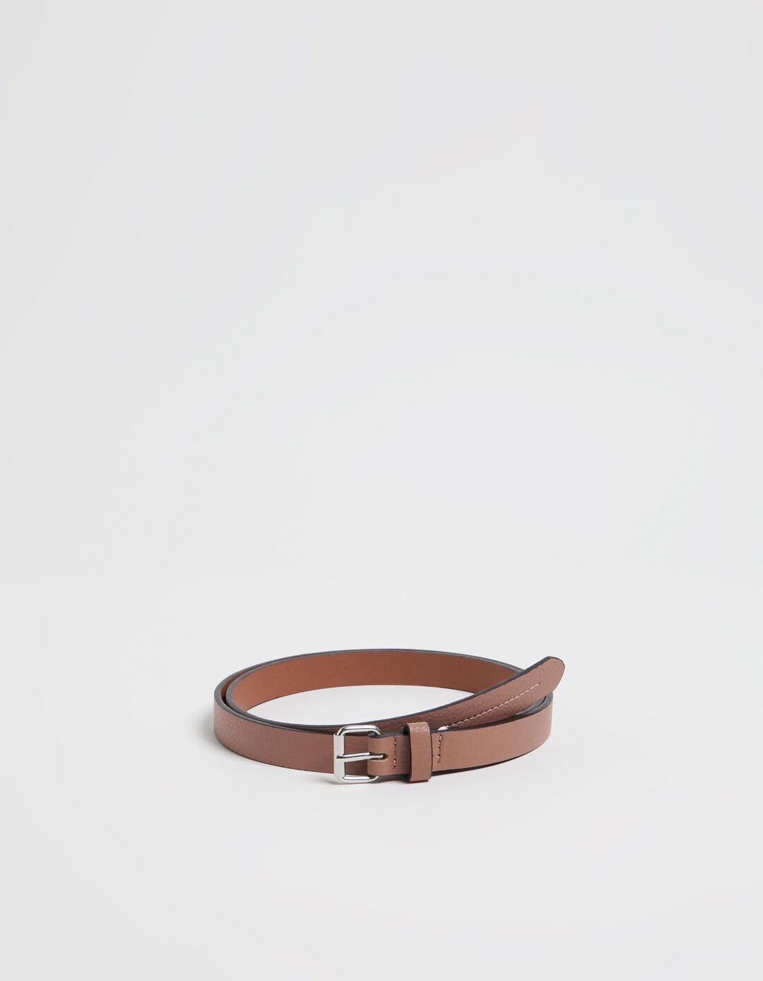 Contrast Stitched Belt, Woman, Pink