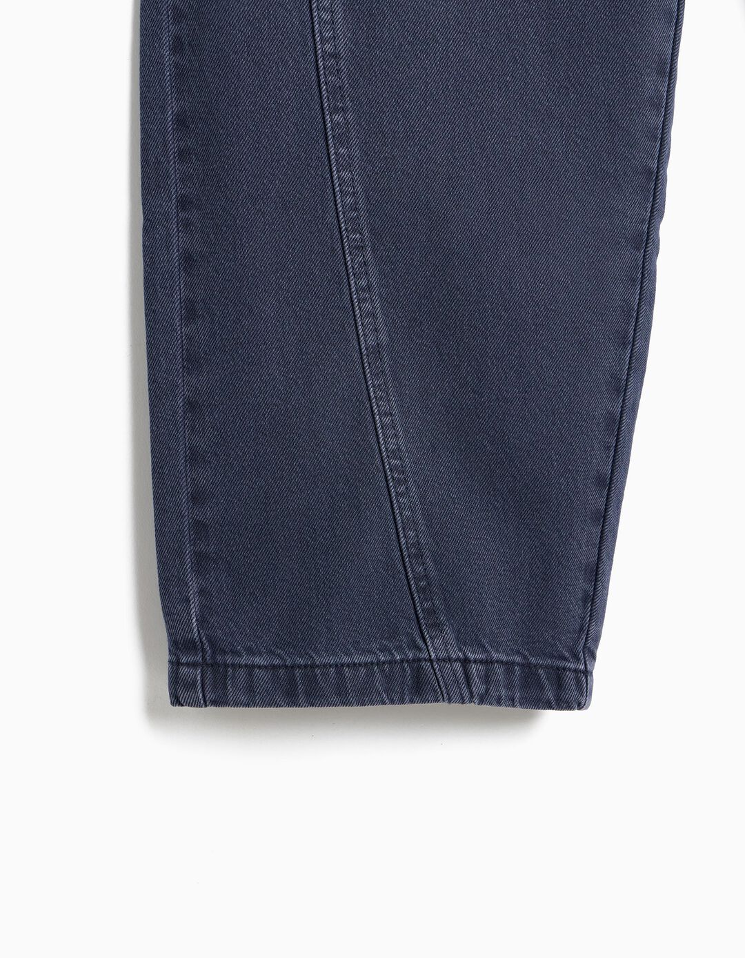 Cal&ccedil;as Jogger 'Baggy', Menino, Azul Escuro
