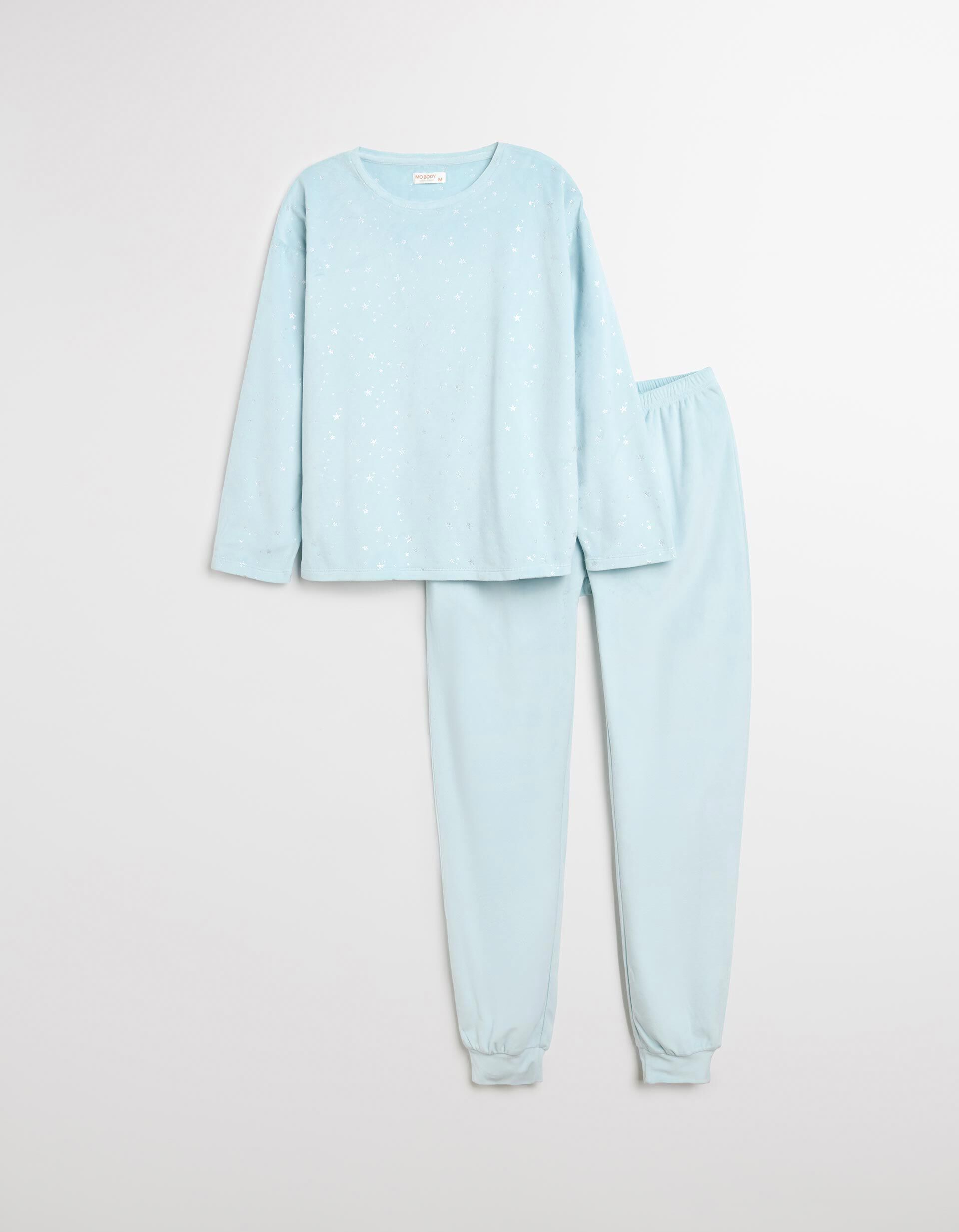 Comprar Online Pijama Veludo, Mulher, Azul Claro 