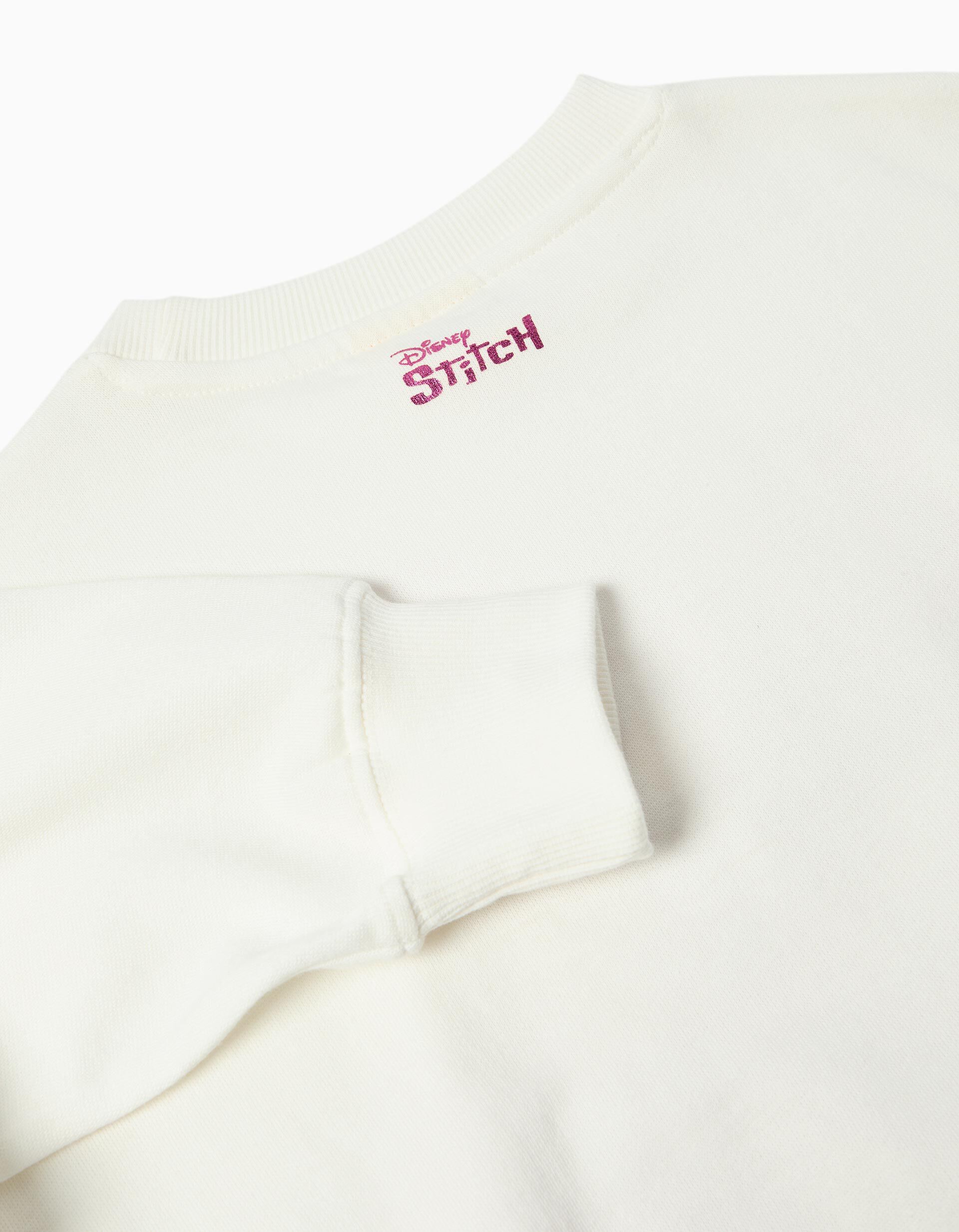 Comprar Online Sweatshirt de Felpa 'Stitch' &copy;Disney, Menina, Branco