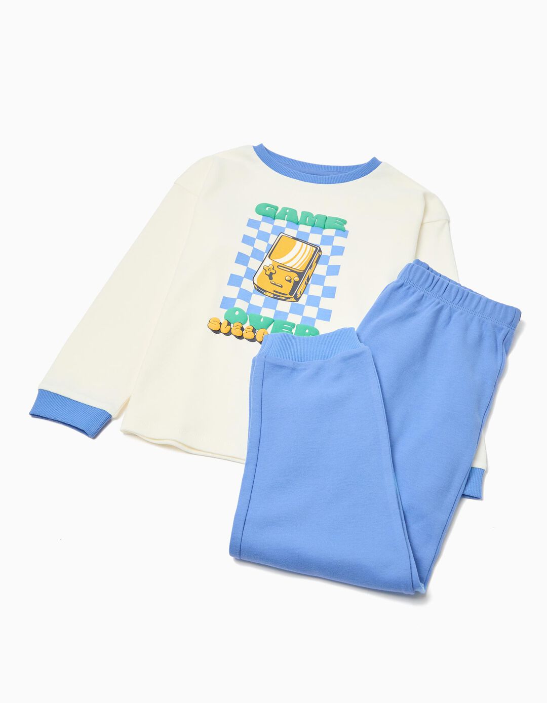 Pijama, Menino, Branco