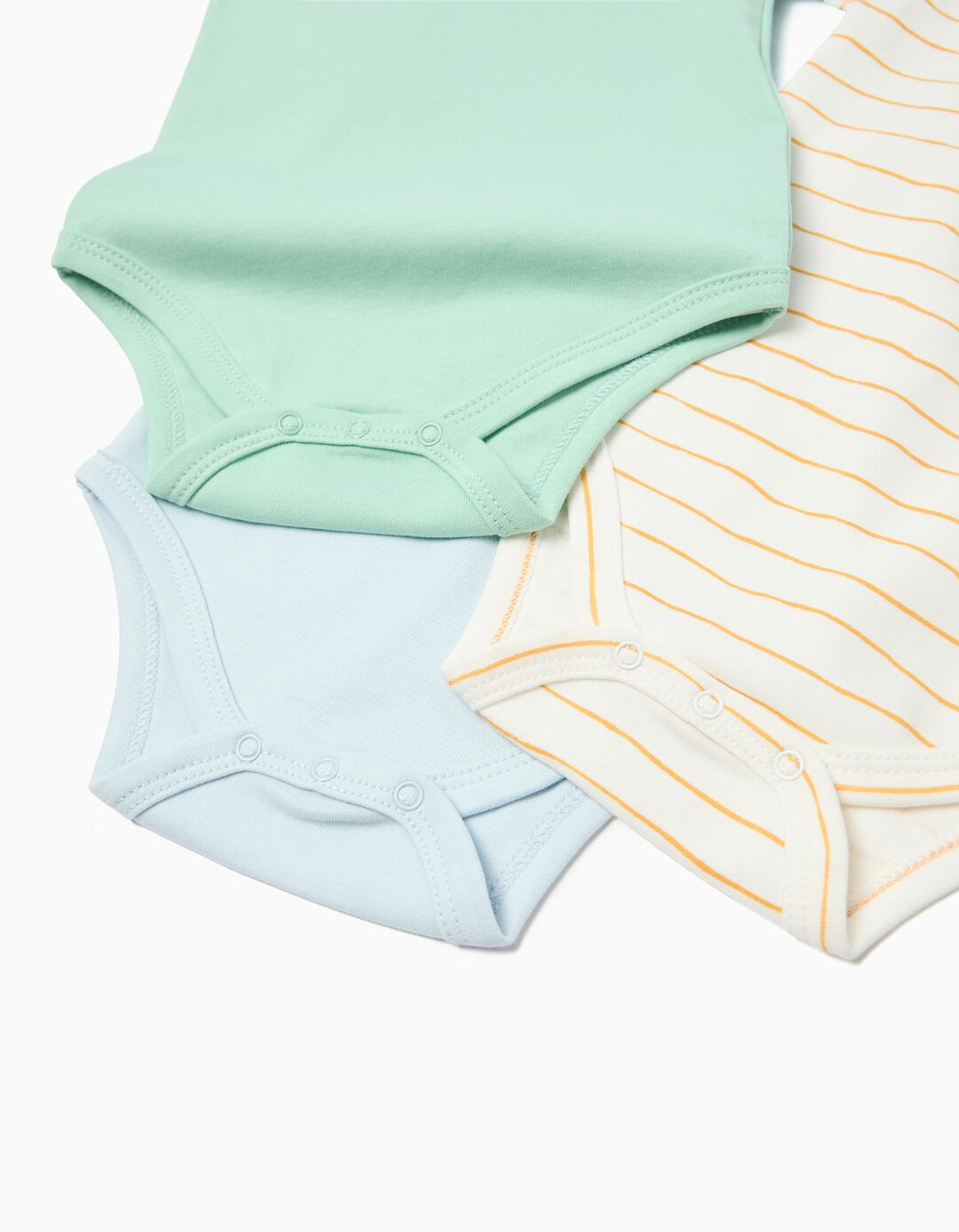 Pack 3 Bodies, Menino, Multicor