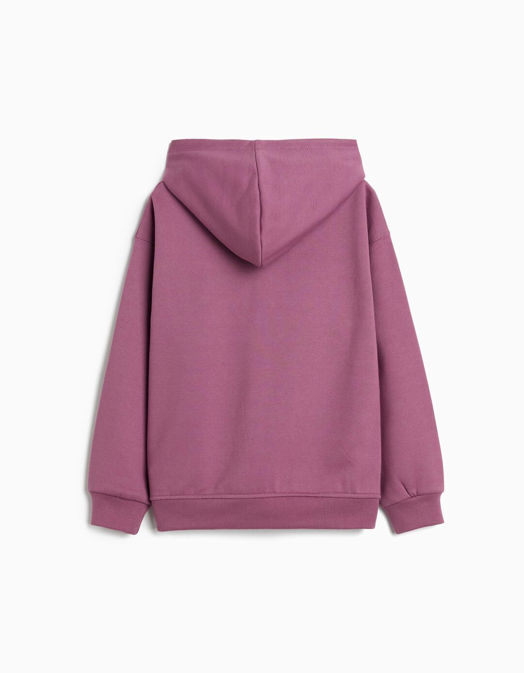 Sweatshirt de Felpa Capuz, Menino, Roxo Escuro