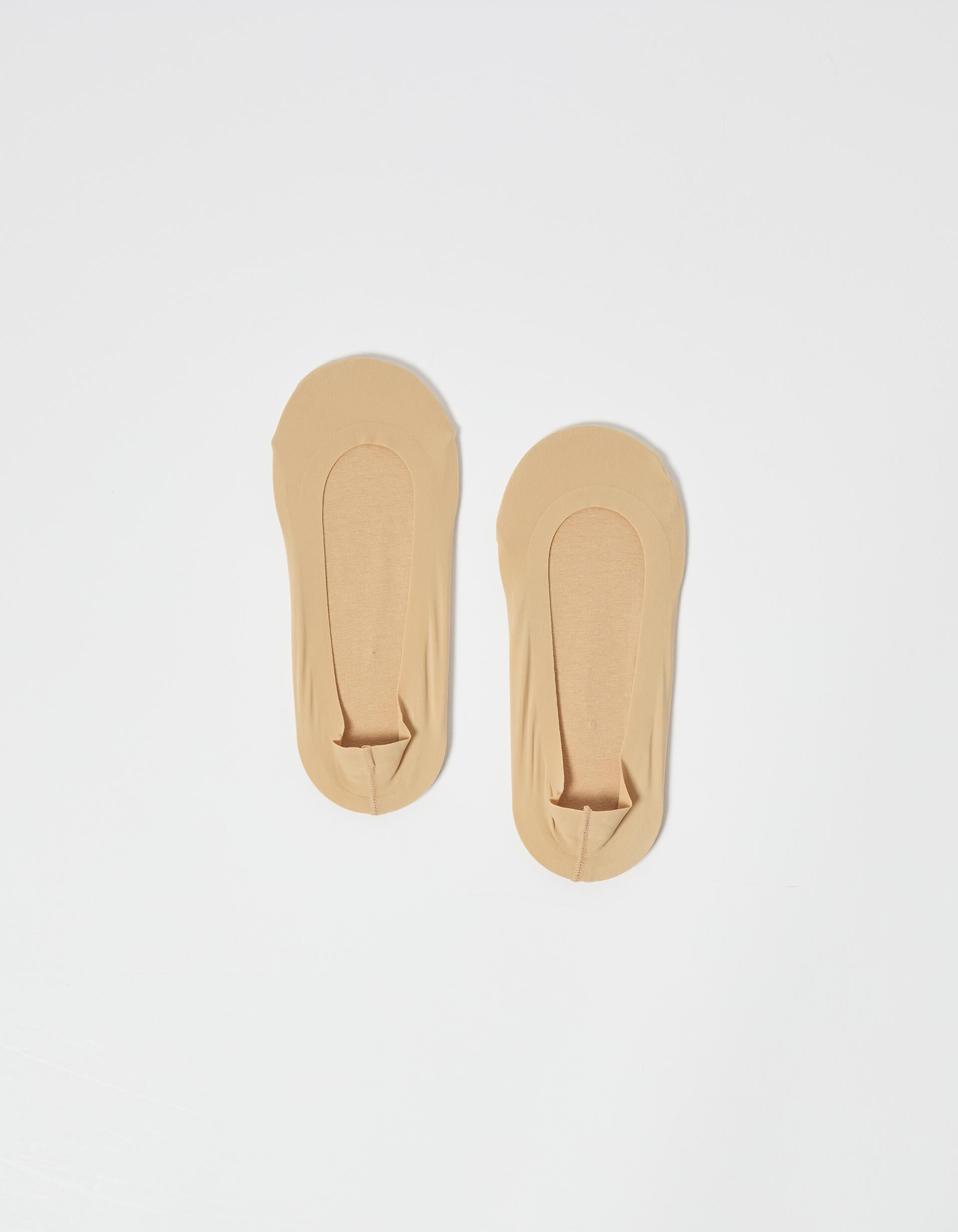 Comprar Online Pack 2 Pares de Meias Invis&iacute;veis, Mulher, Bege