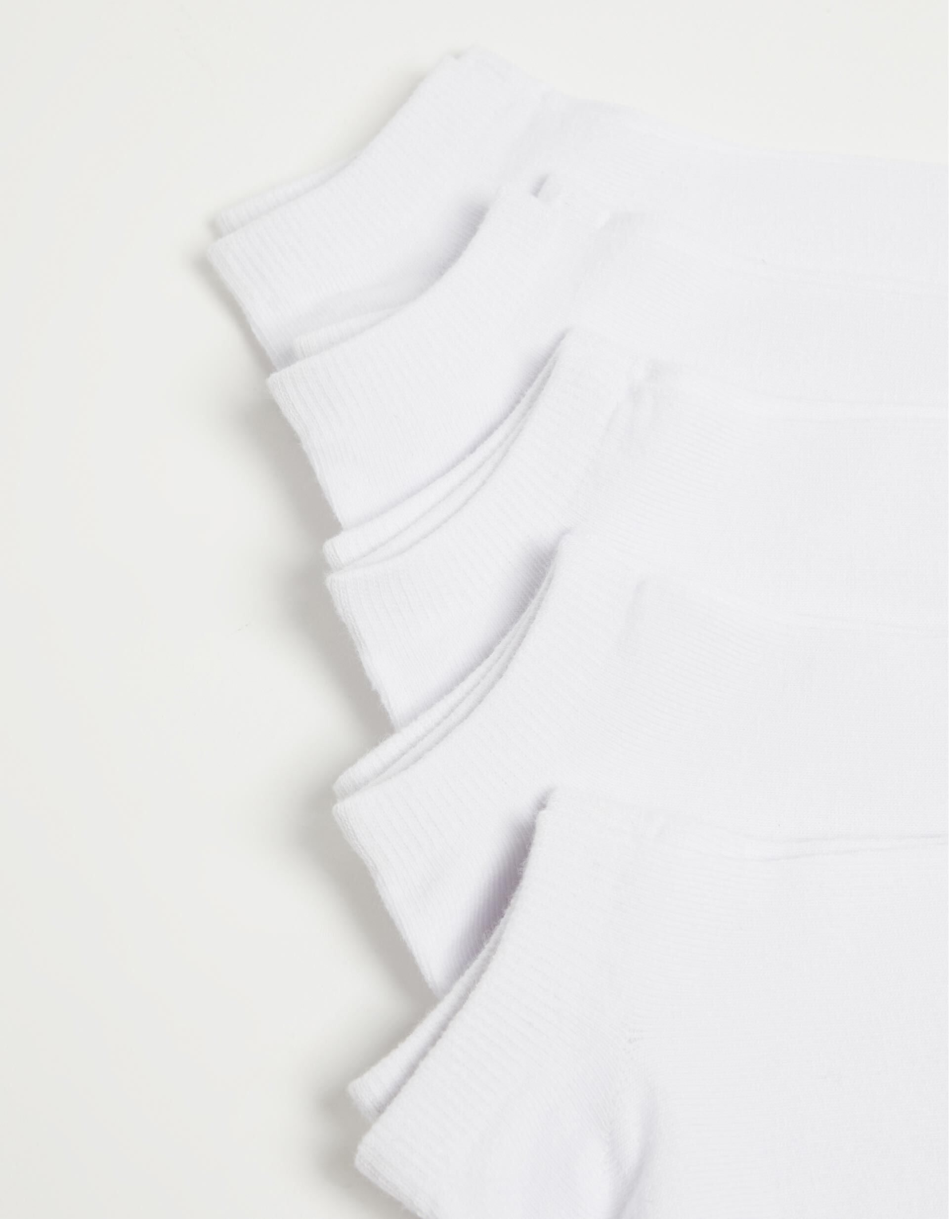 Comprar Online Pack 5 Pairs of Ankle Socks, Women, White