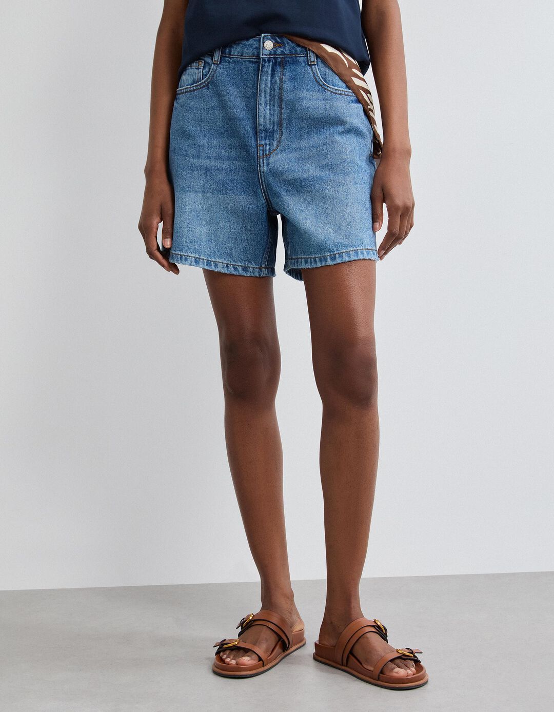 Cal&ccedil;&otilde;es de Ganga, Mulher, Azul