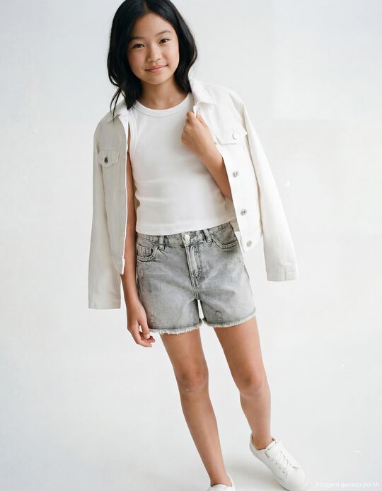 Comprar Online Cal&ccedil;&otilde;es de Ganga, Menina, Cinzento Claro