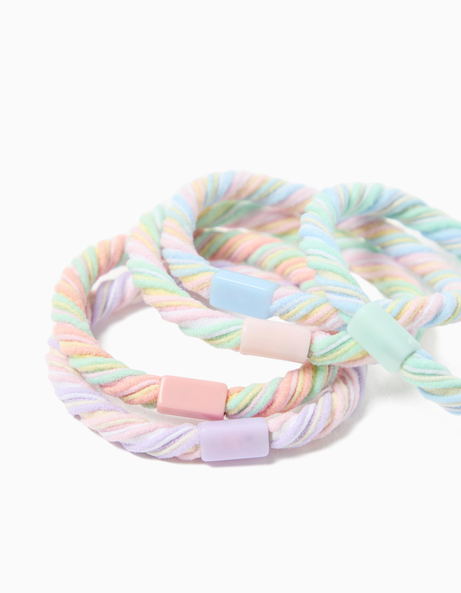 Comprar Online Pack 5 El&aacute;sticos, Menina, Multicor
