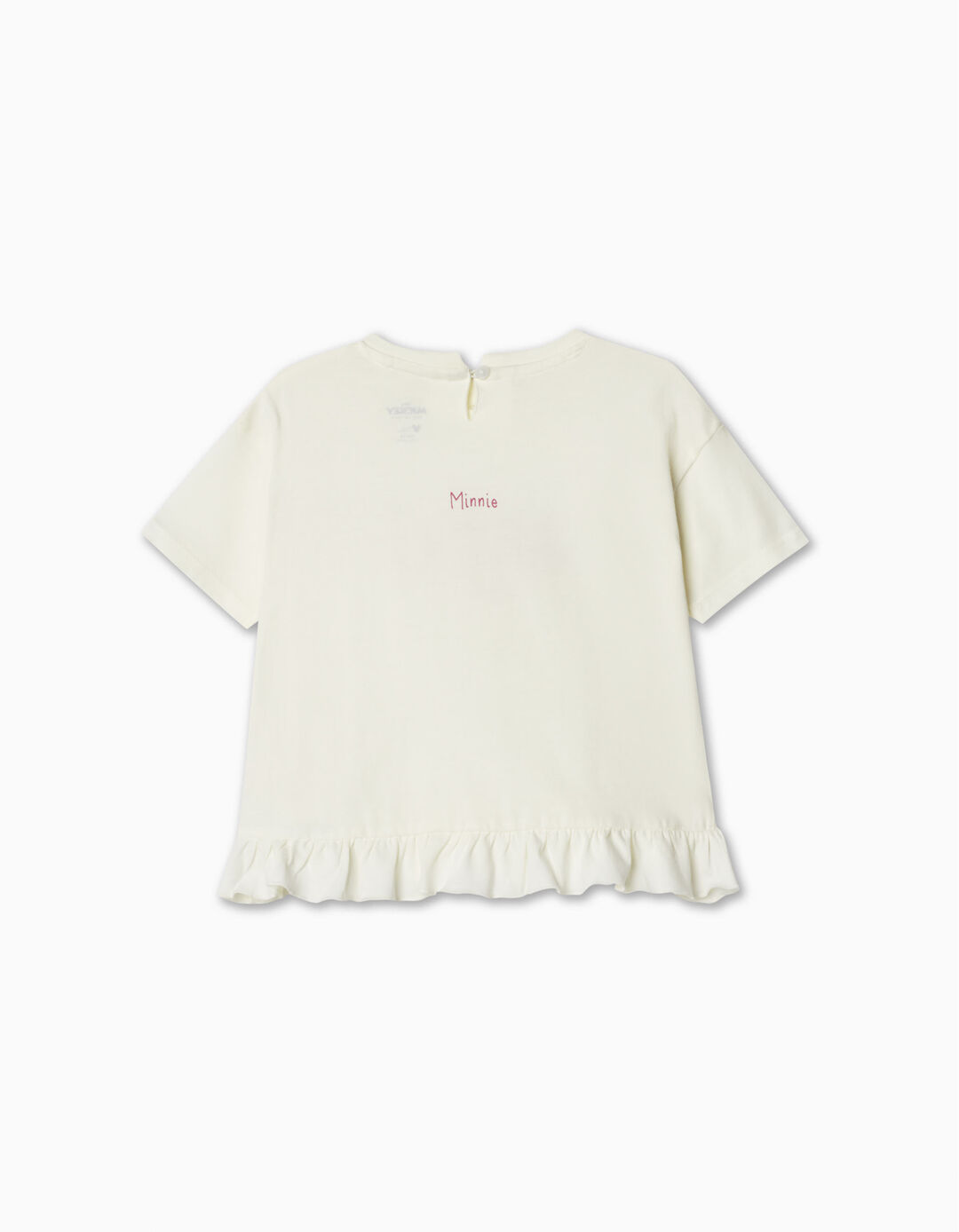 'Disney' T-shirt, Baby Girl, White