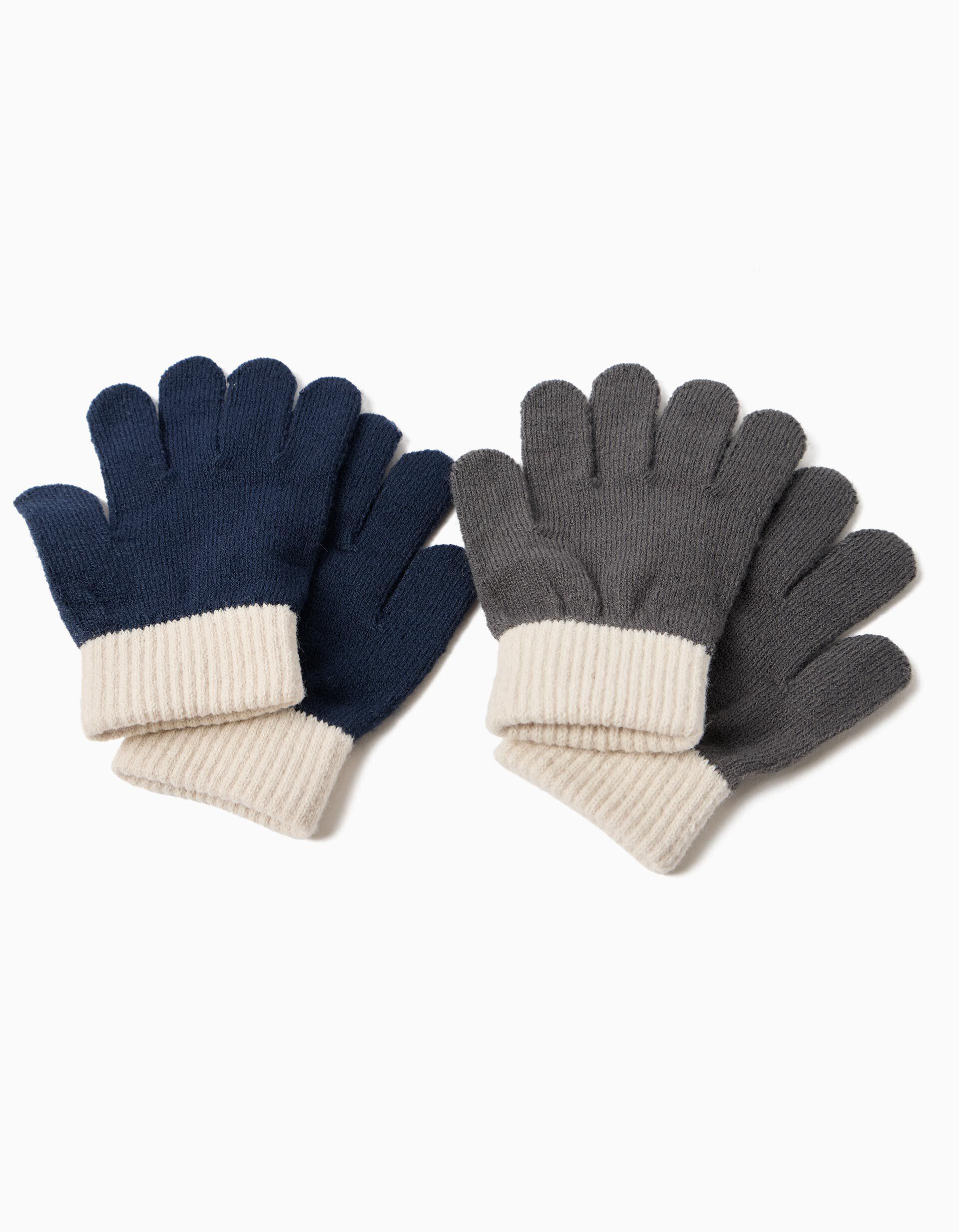 Comprar Online Pack De 2 Pares de Luvas, Menino, Multicor