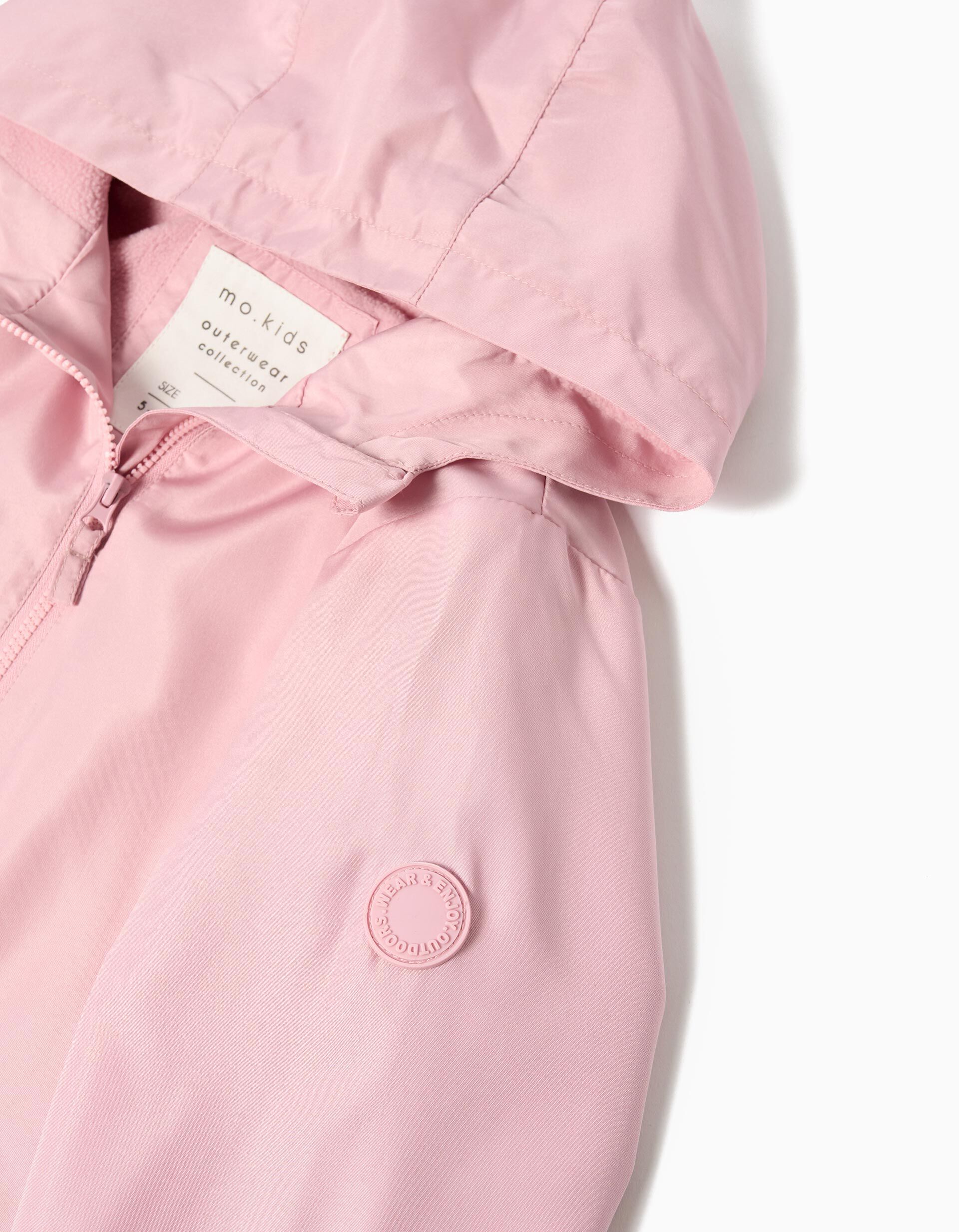 Comprar Online Casaco Polar no Interior, Menina, Rosa Claro