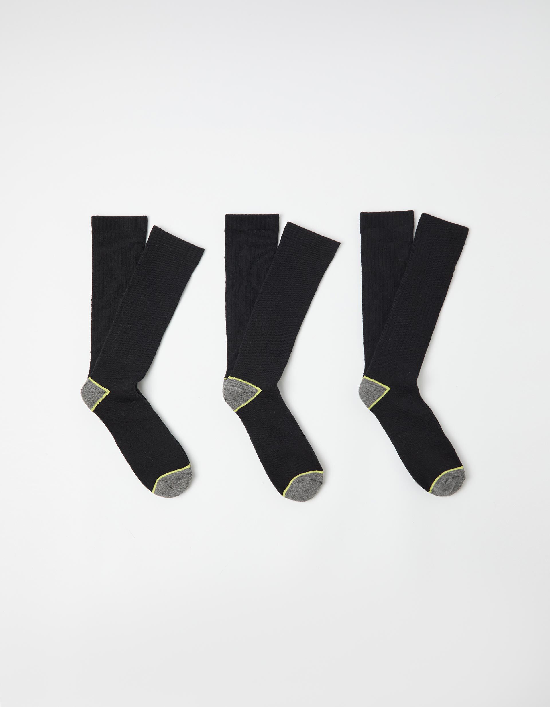 Comprar Online Pack 3 Pares de Meias, Homem, Preto