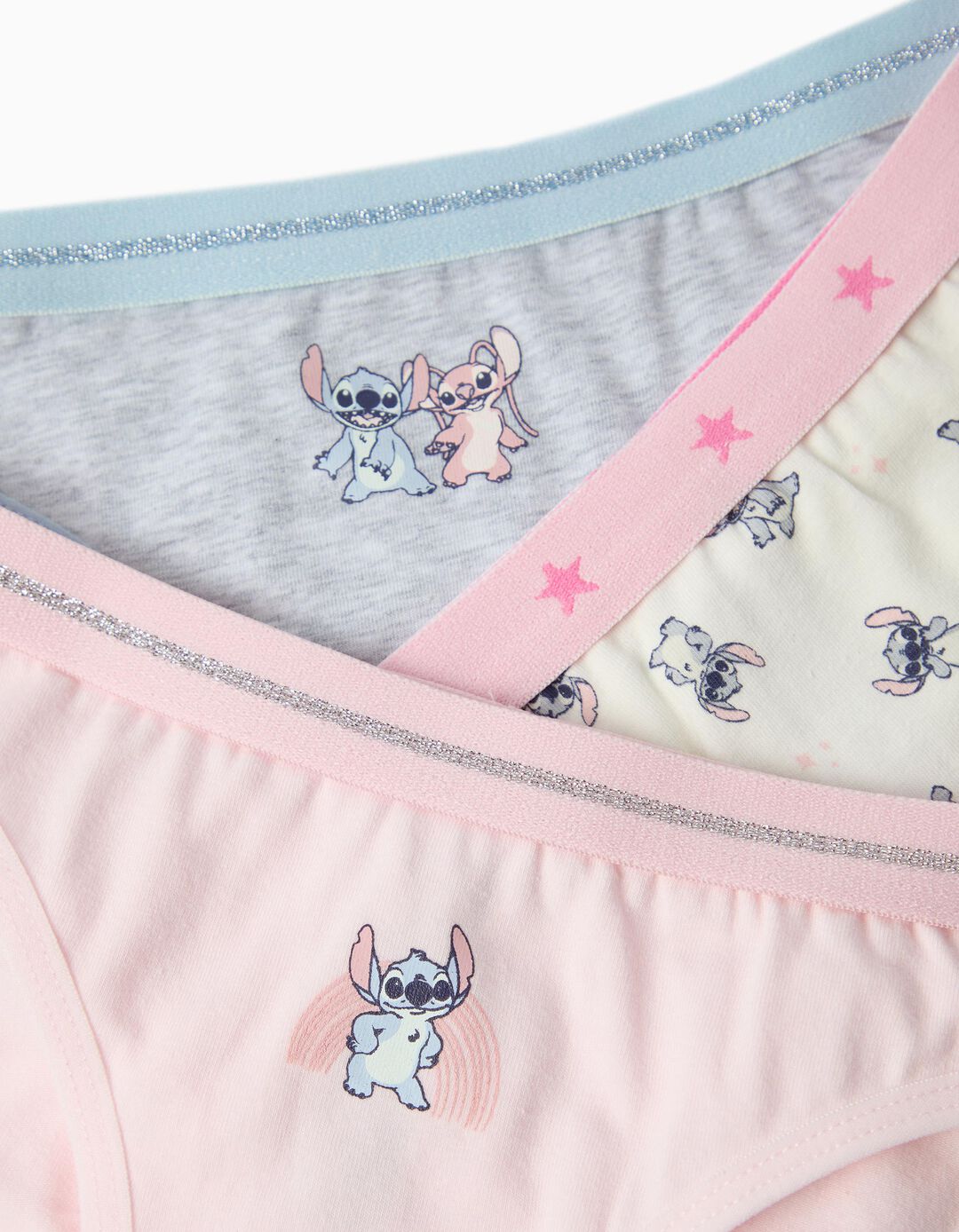 Pack 3 Cuecas 'Stitch' &copy;Disney, Menina, Multicolor