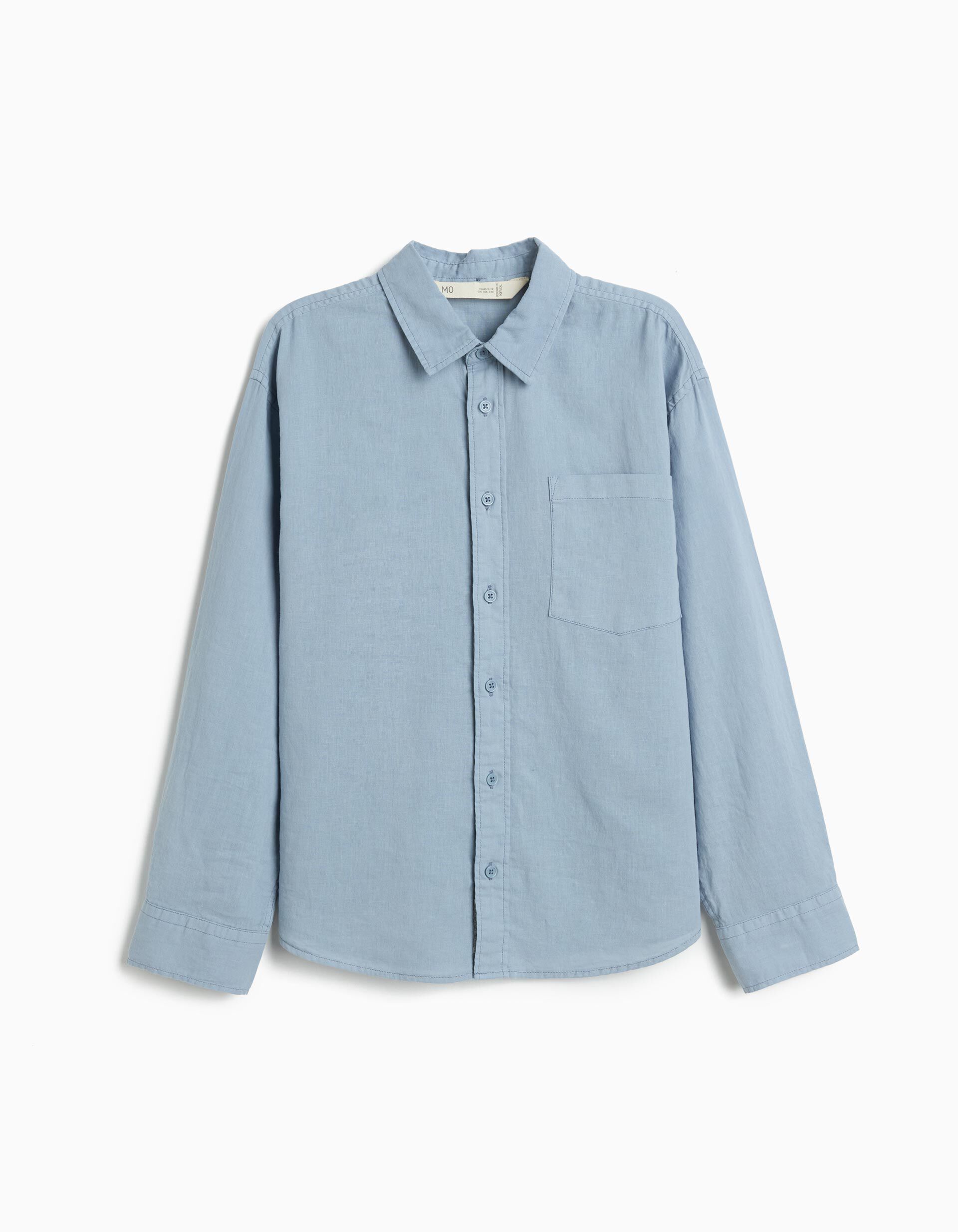 Comprar Online Camisa 'Relaxed Fit', Menino, Azul