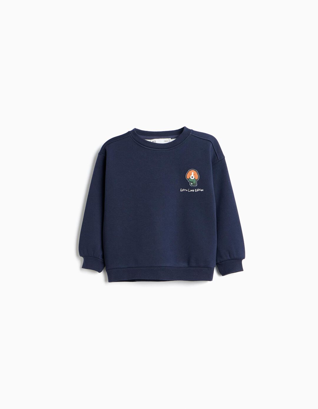 Sweatshirt De Felpa, Menino, Azul Escuro