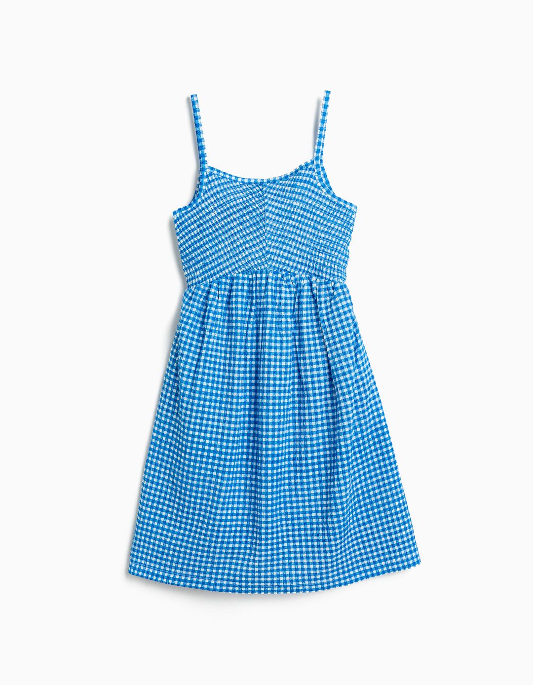 Vestido, Menina, Azul