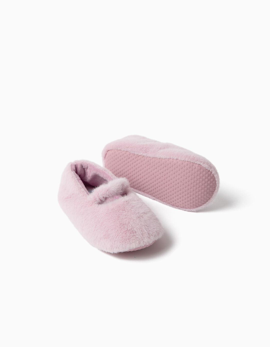 Pantufas Estilo Sabrina, Menina, Rosa