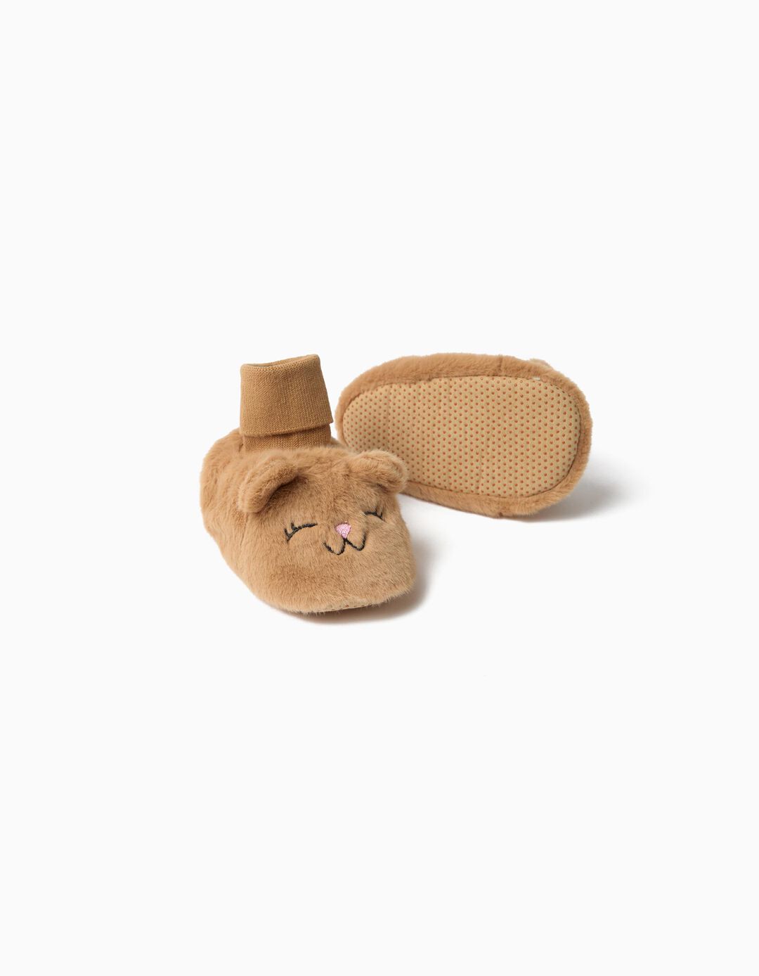 Pantufas, Menina, Bege