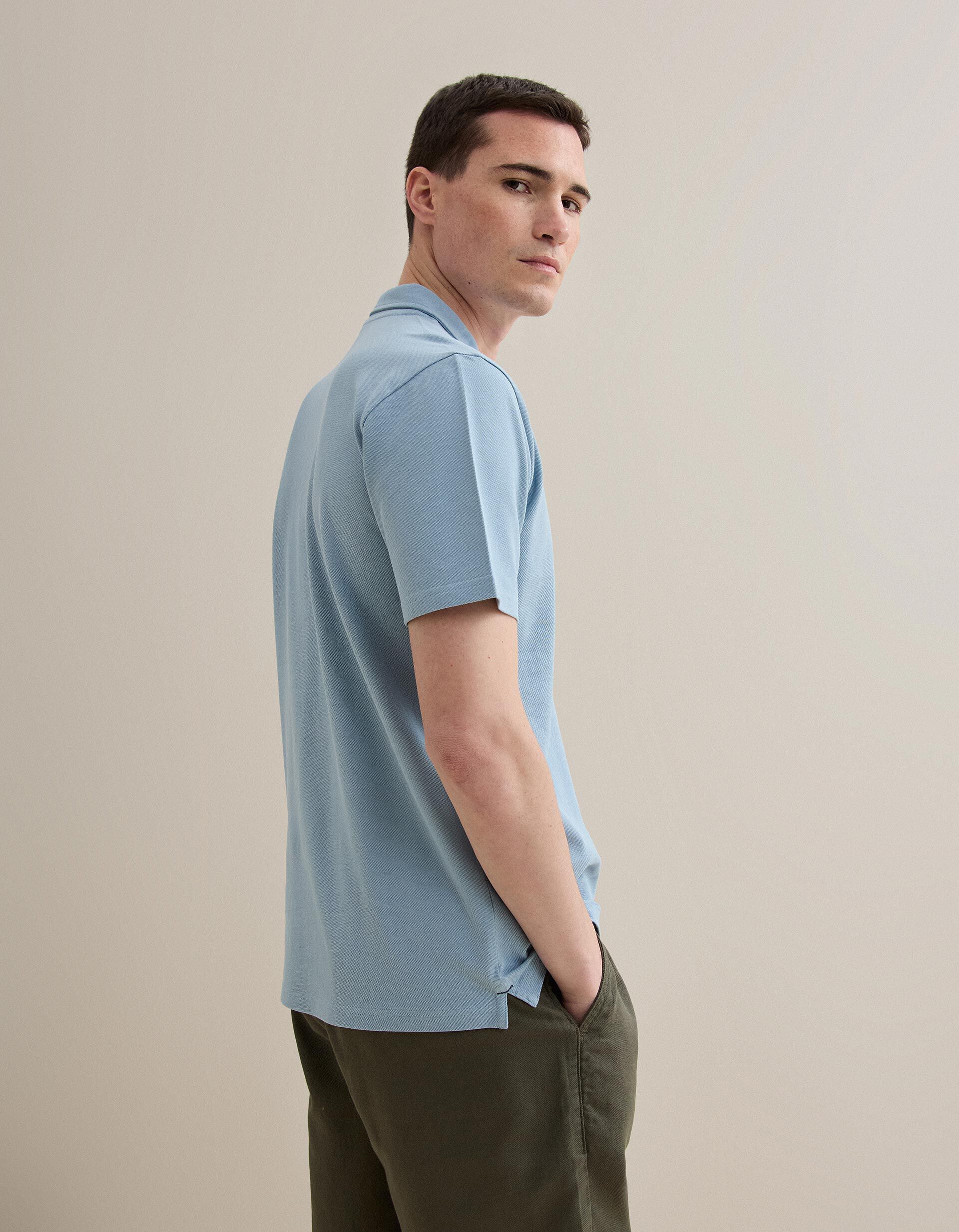 Comprar Online Polo Piquet, Homem, Azul Claro