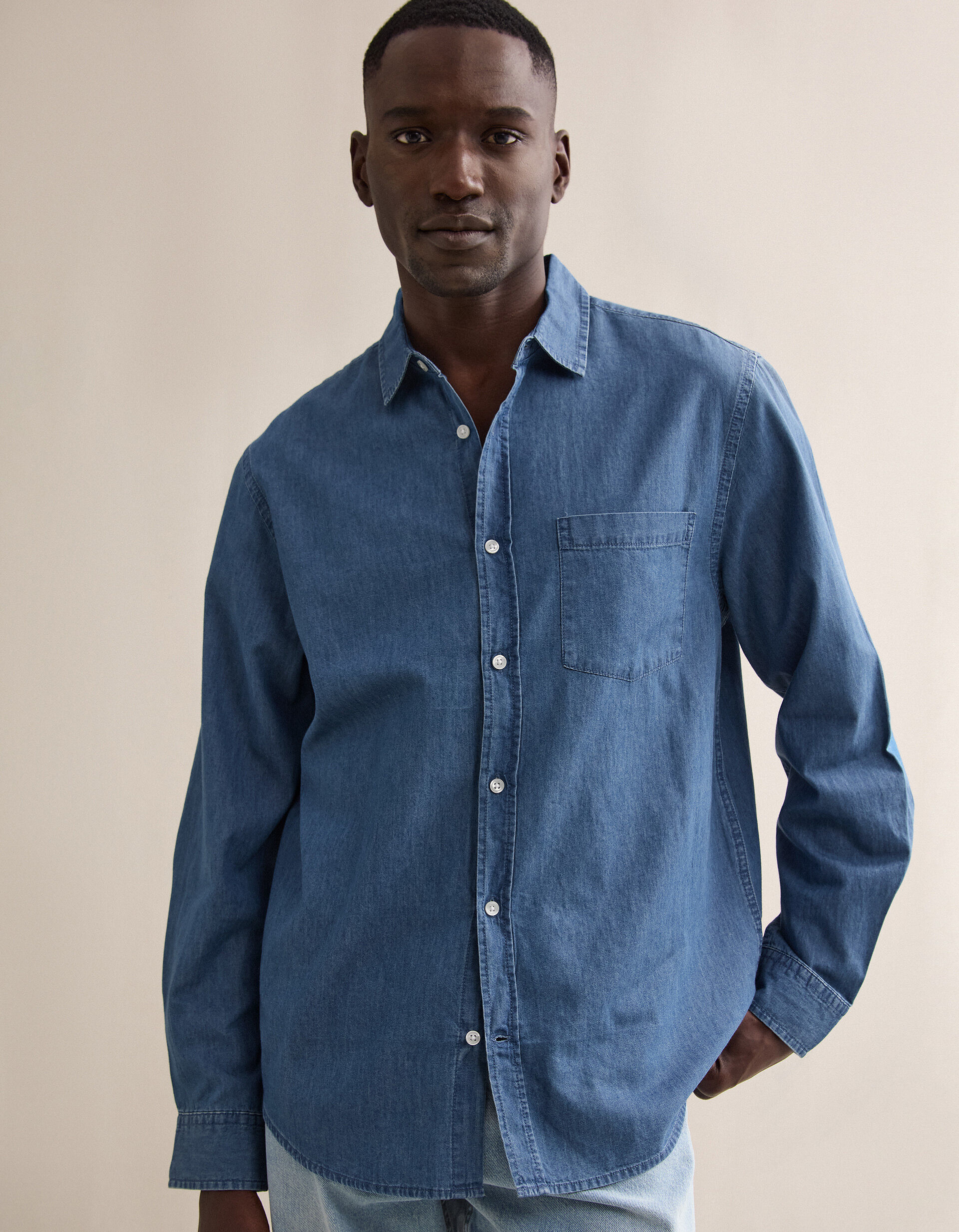 Comprar Online Camisa de Ganga, Homem, Azul