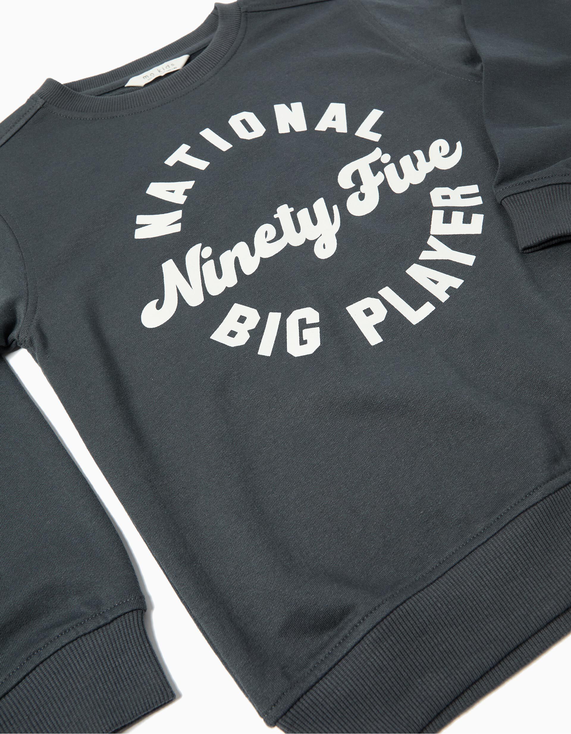 Comprar Online Conjunto de Jogging, Menino, Cinzento Escuro