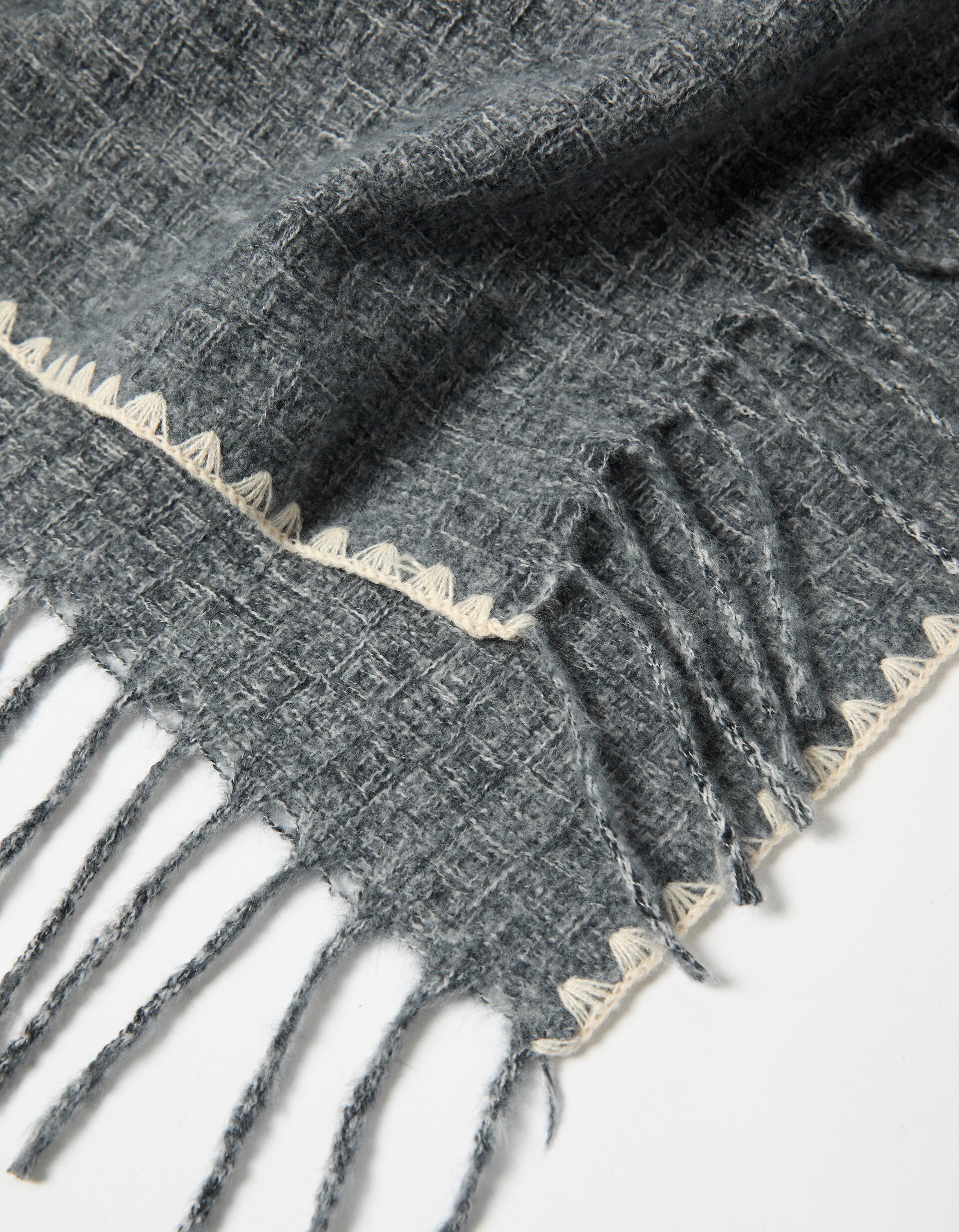 Comprar Online Cachecol, Mulher, Cinzento