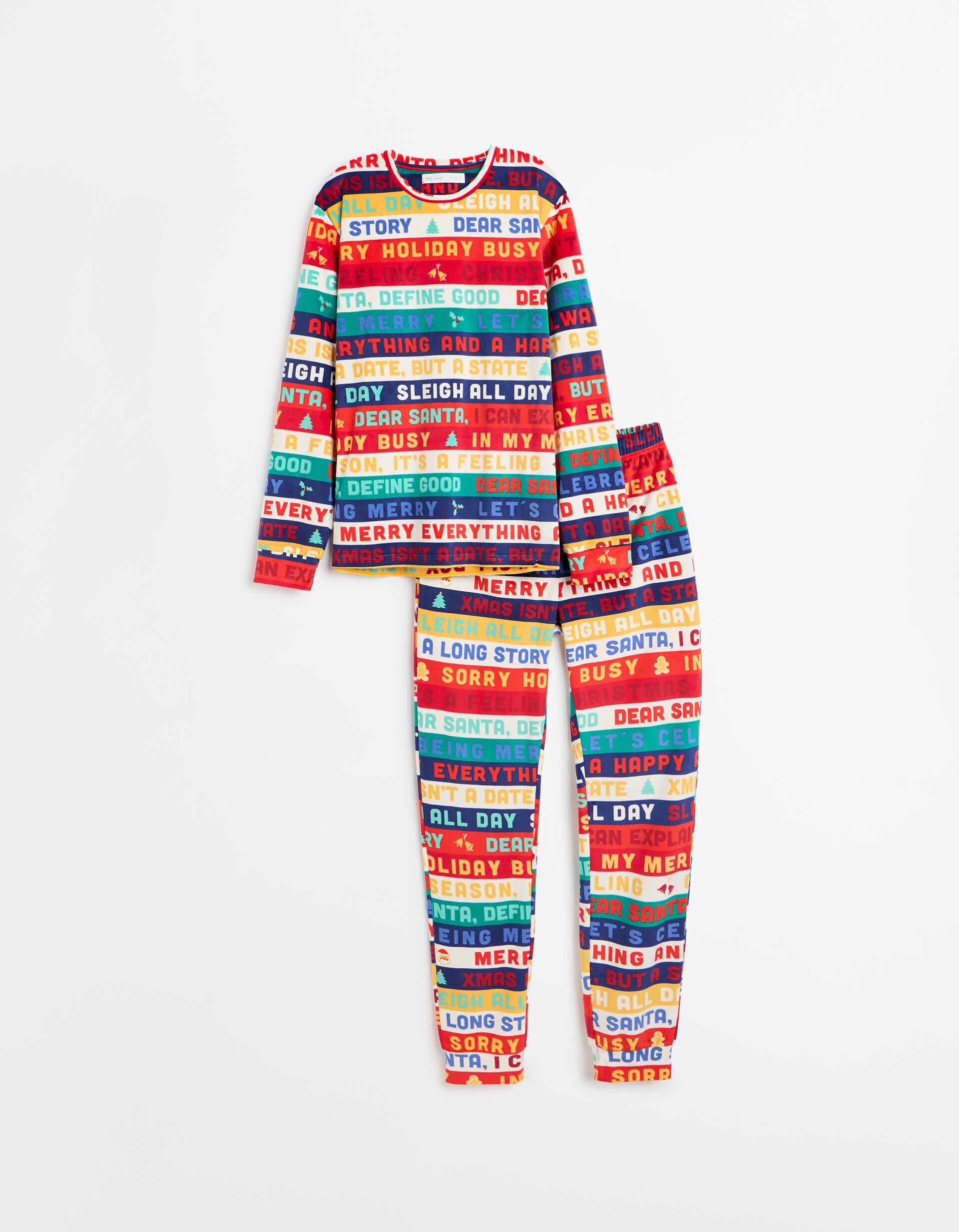 Comprar Online Pijama Em Veludo De Natal, Homem, Vermelho