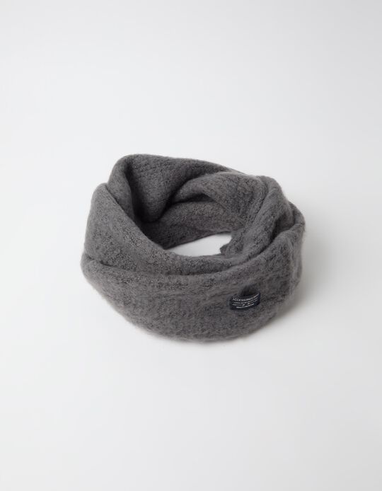 Comprar Online Gola De Malha, Homem, Cinzento