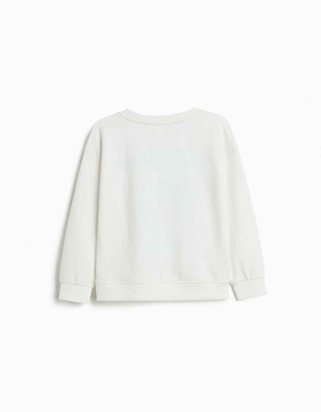 Sweatshirt de Felpa, Menino, Branco