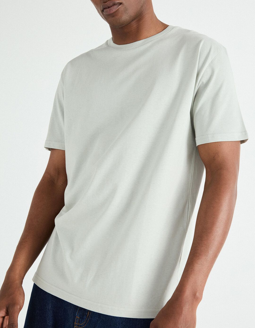 T-shirt, Homem, Verde Claro