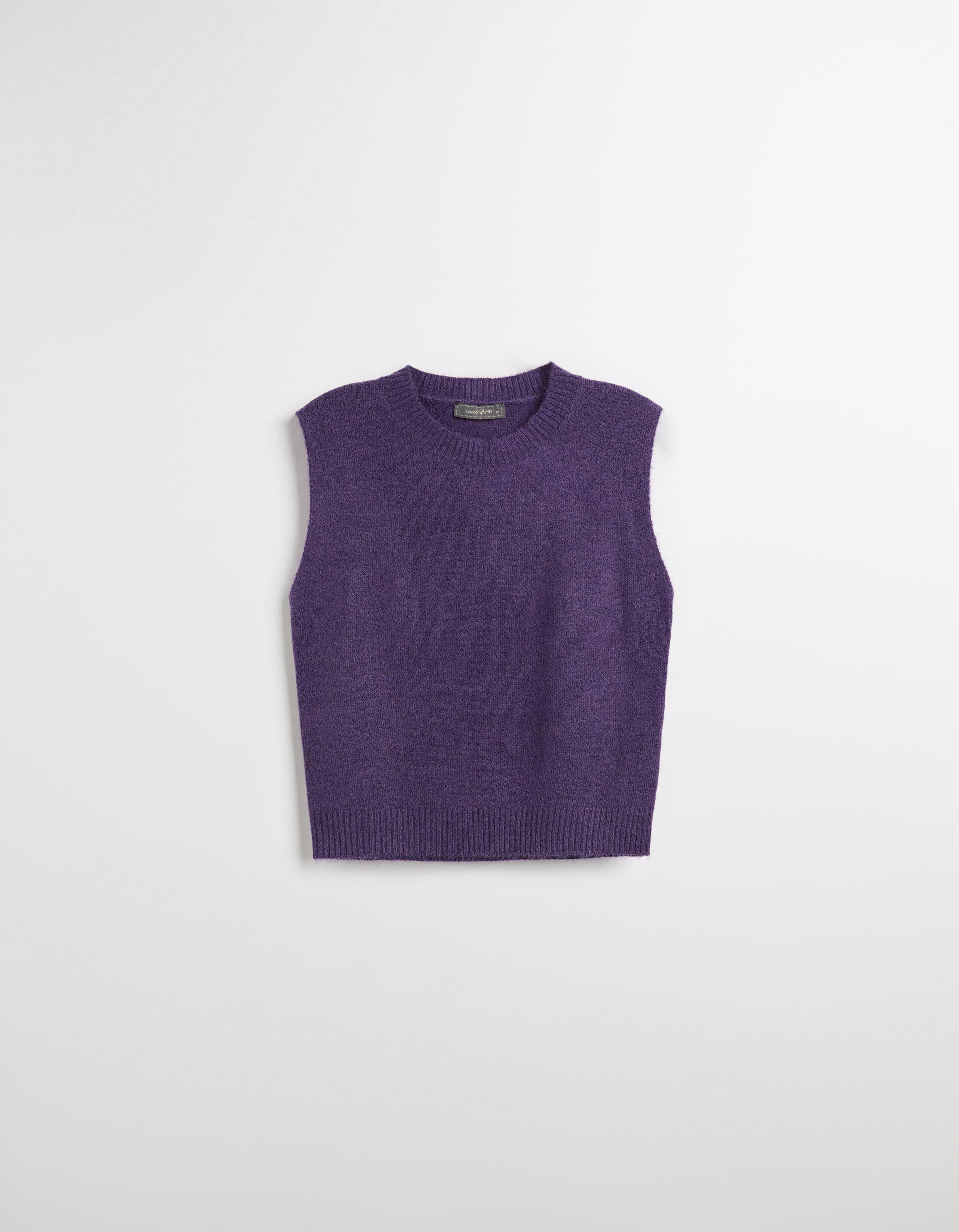 Comprar Online Colete de Malha, Mulher, Roxo