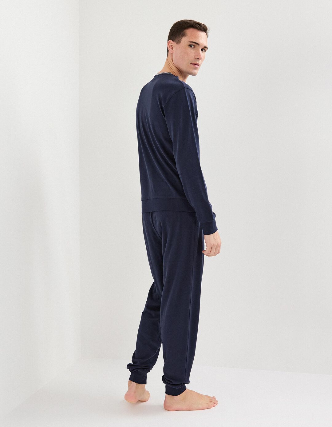 Pijama, Homem, Azul Escuro