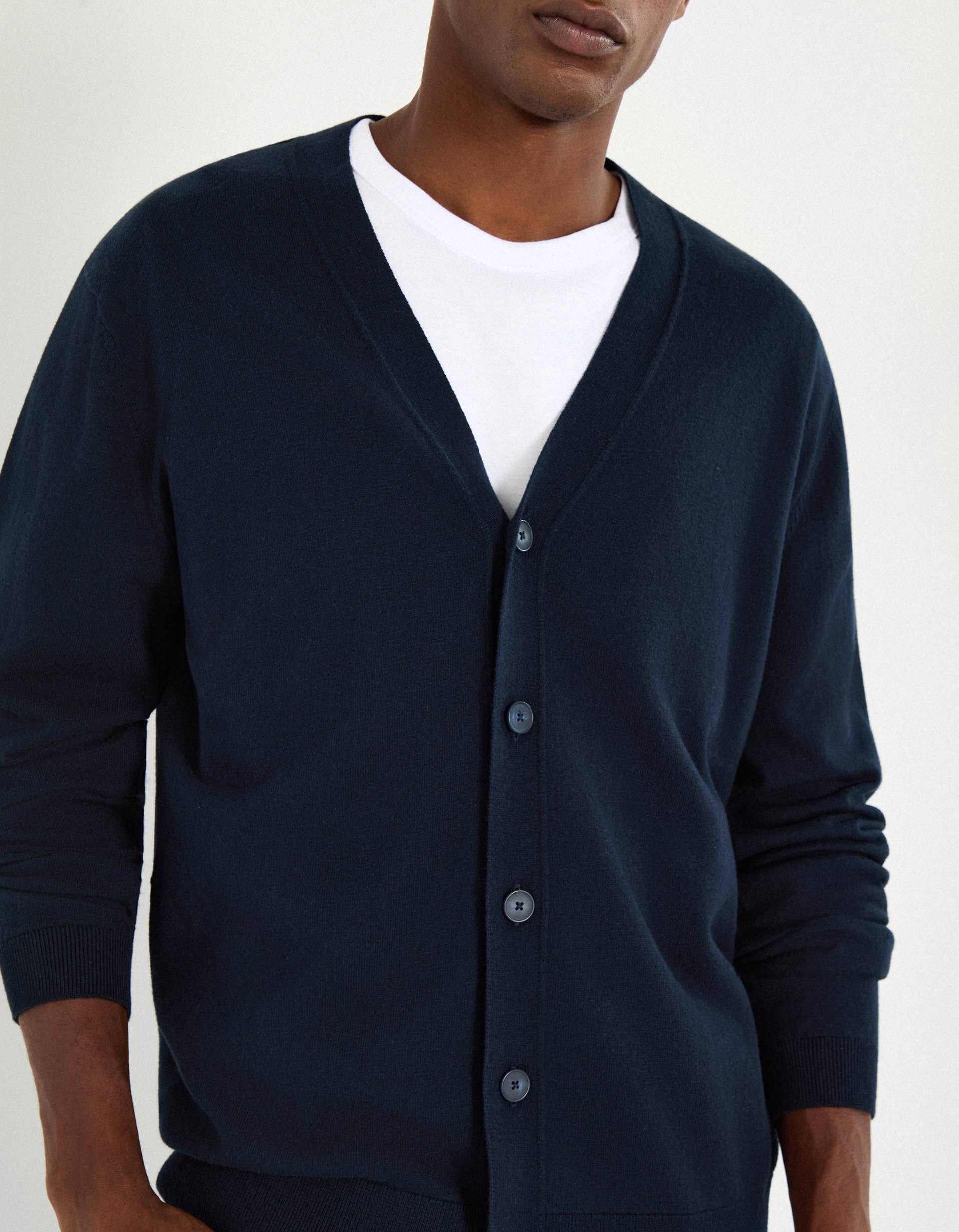 Comprar Online Casaco com Caxemira, Homem, Azul Escuro