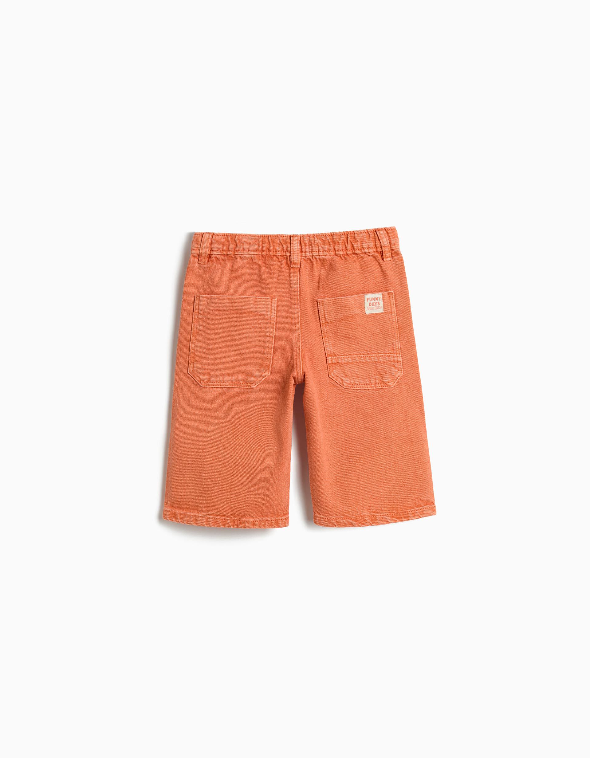Comprar Online Cal&ccedil;&otilde;es de Ganga, Menino, Laranja Escuro 