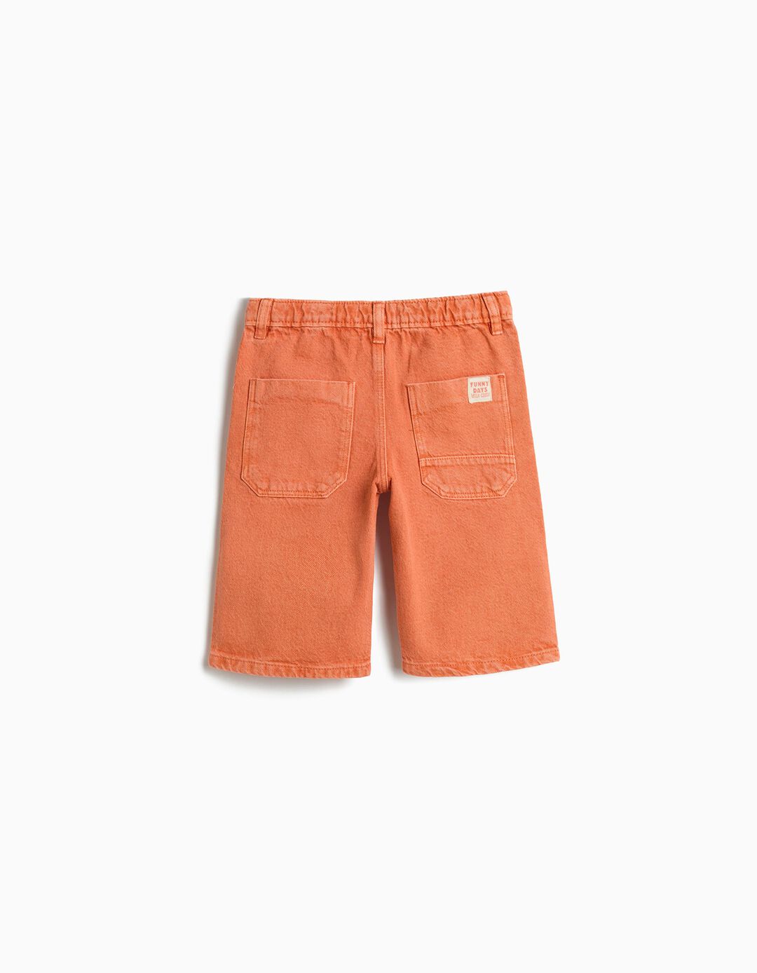Cal&ccedil;&otilde;es de Ganga, Menino, Laranja Escuro 