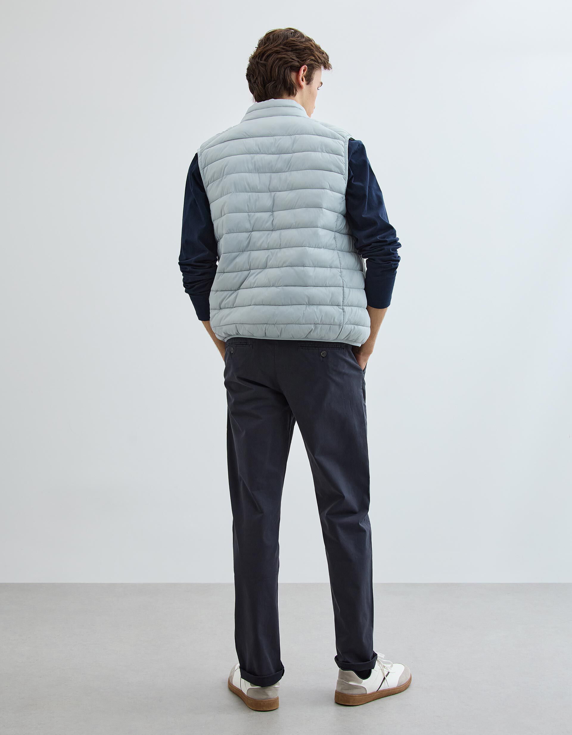 Comprar Online Cal&ccedil;as Chino Slim, Homem, Azul Escuro