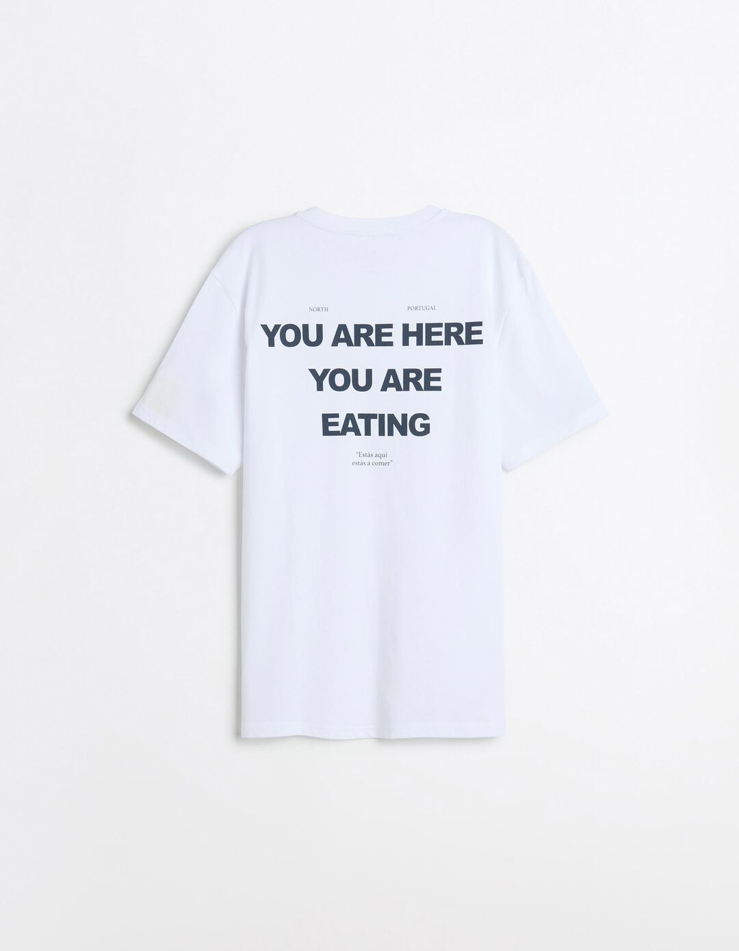 T-shirt Jersey Estampada, Homem, Branco