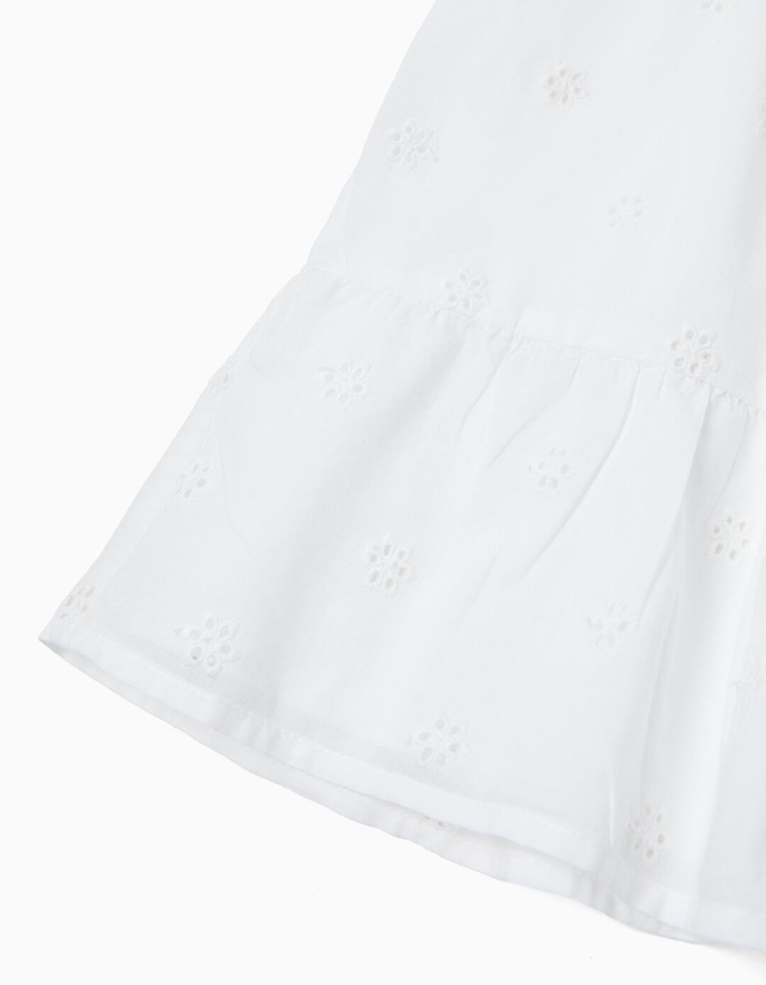 Vestido, Menina, Branco