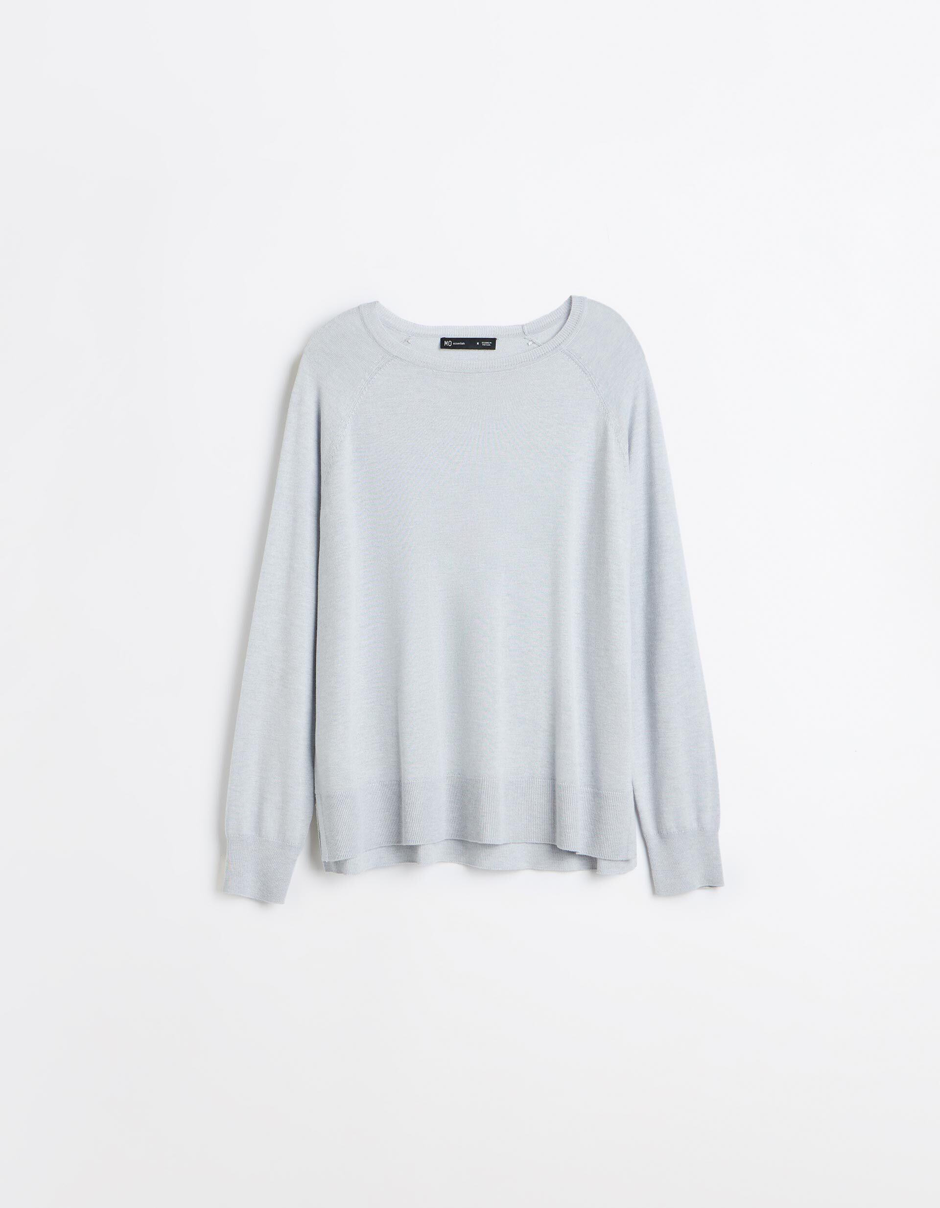 Comprar Online Sweater De Manga Comprida, Mulher, Azul Claro