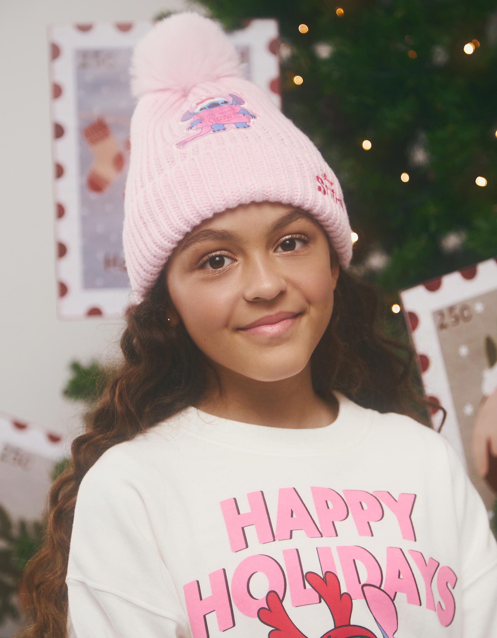 Comprar Online Gorro 'Stitch' &copy;Disney, Menina, Rosa
