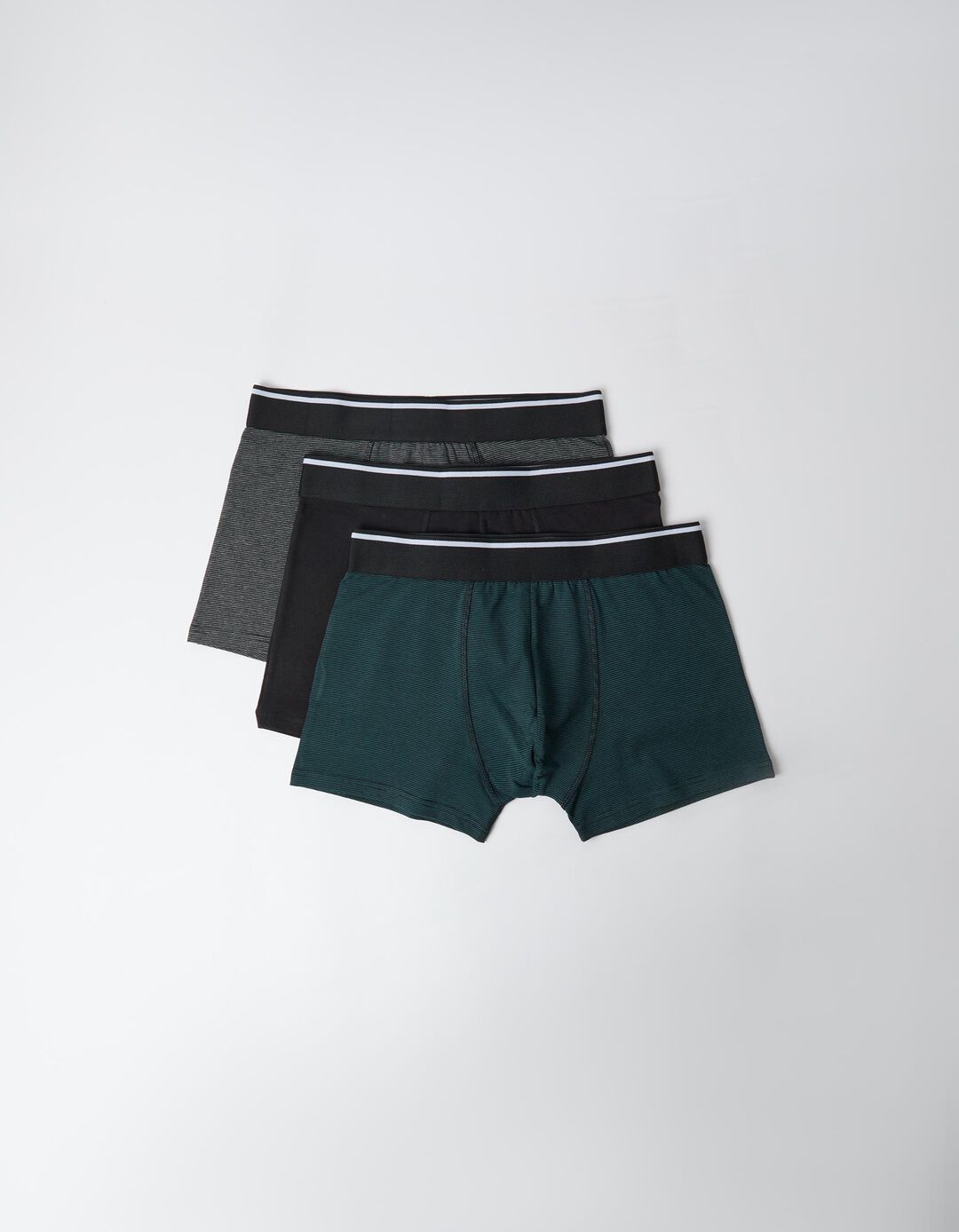 Pack 3 Boxers, Homem, Preto