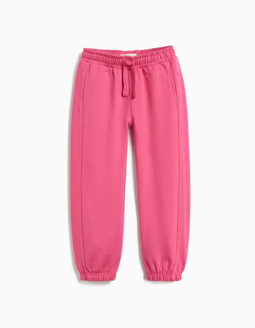 Joggers de Felpa, Menina, Rosa Escuro 