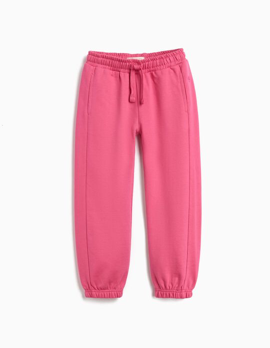 Comprar Online Joggers de Felpa, Menina, Rosa Escuro 