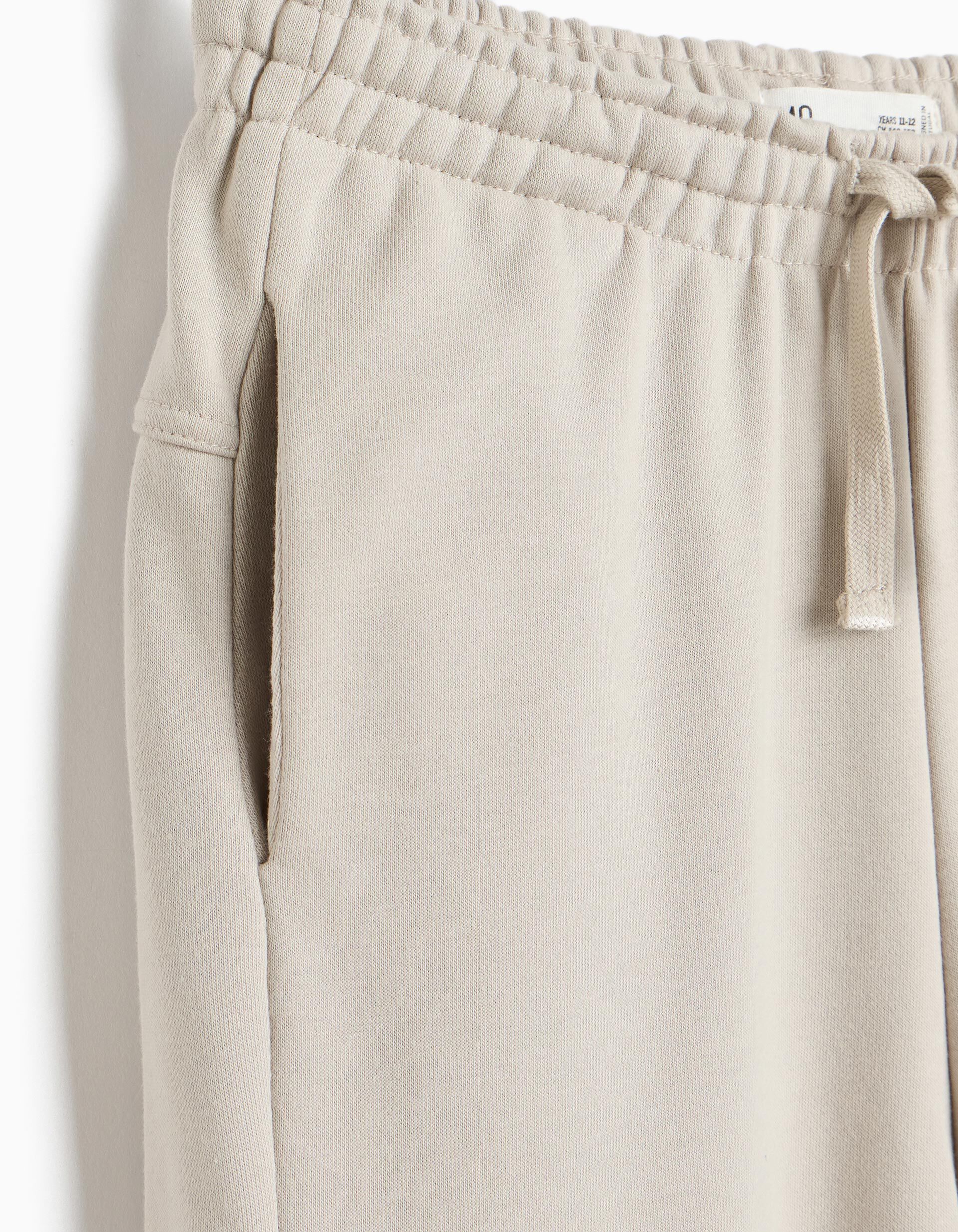 Comprar Online Cal&ccedil;as Jogger De Felpa, Menino, Cinzento